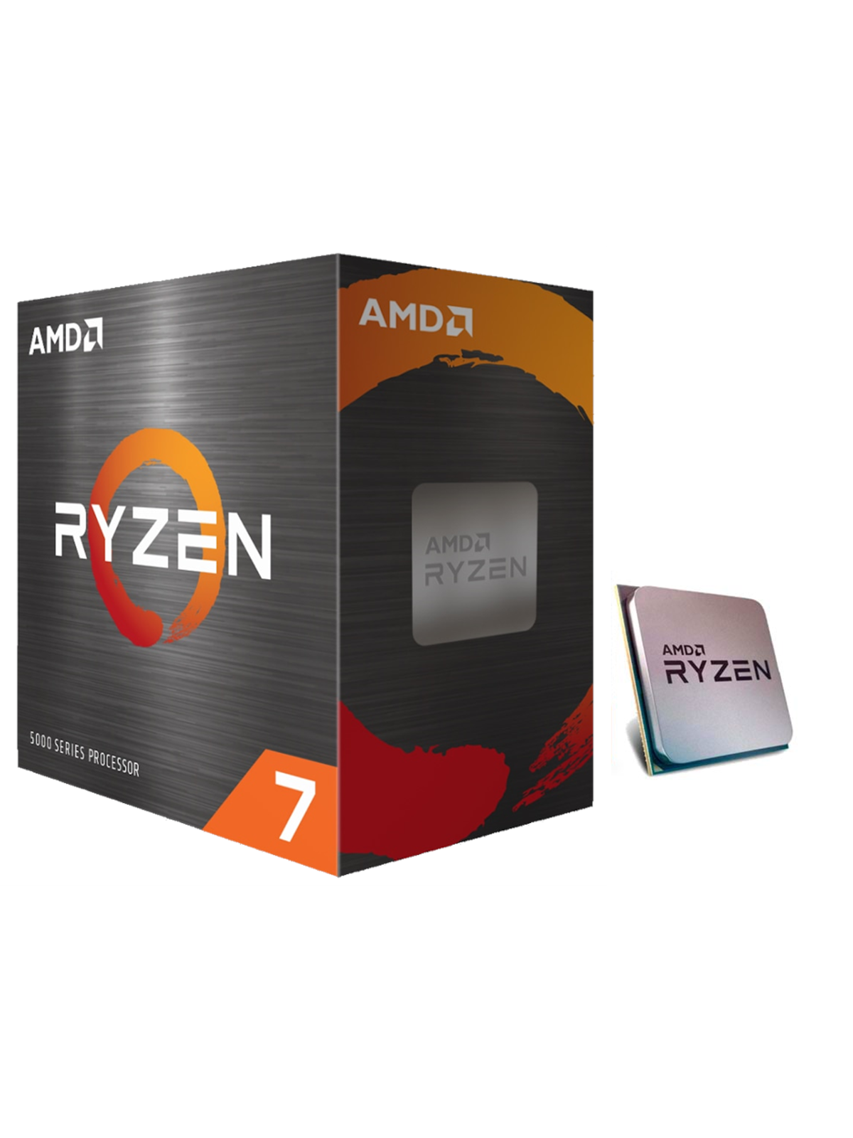 AMD Ryzen 7 5800XT Wraith Prism CPU - 8 kerner - 3.8 GHz - AMD AM4 - AMD Boxed (med køler)