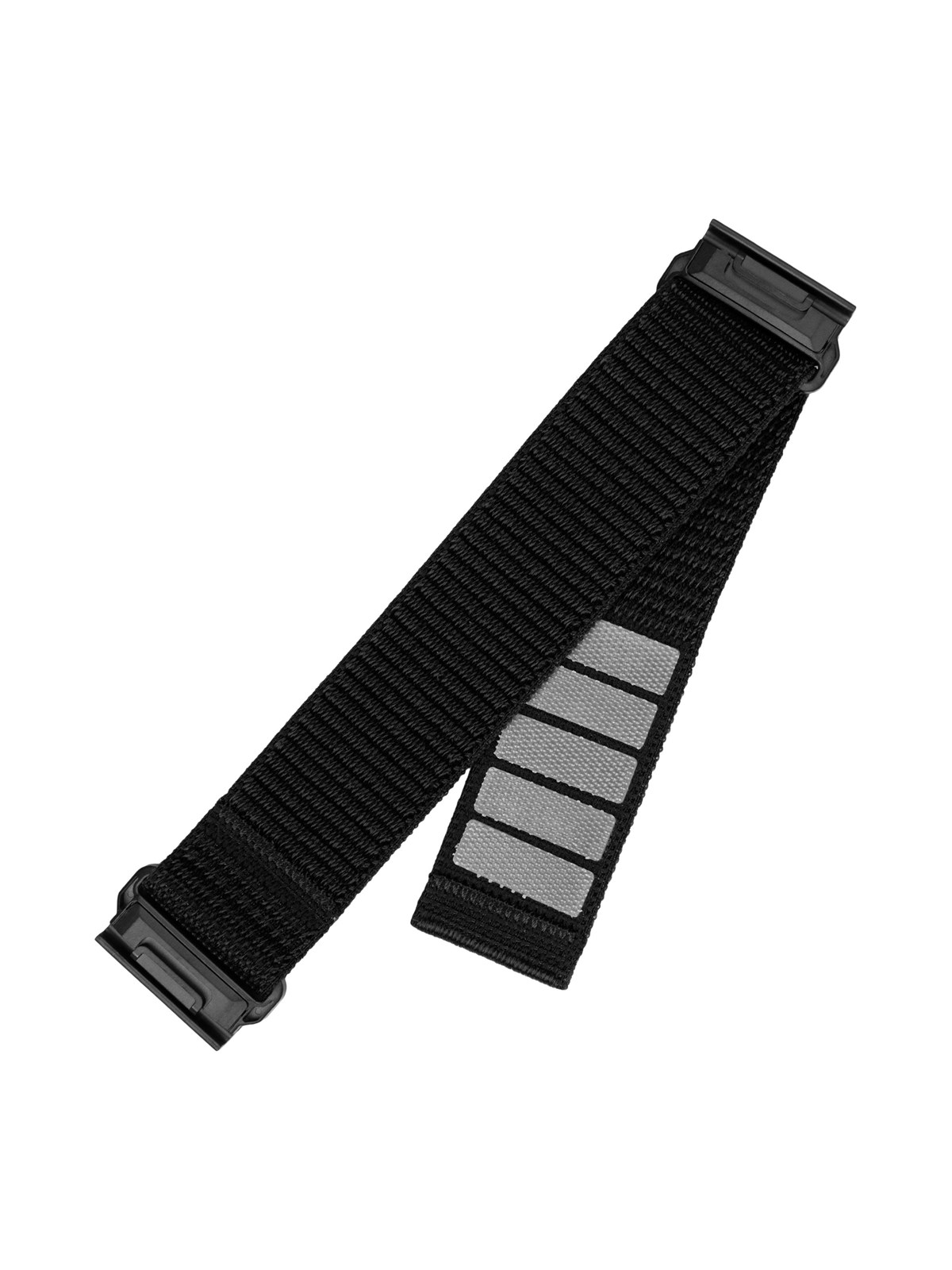 FIXED Nylon rem til Garmin QuickFit 22 mm Sort, Smartwatch Tilbehør