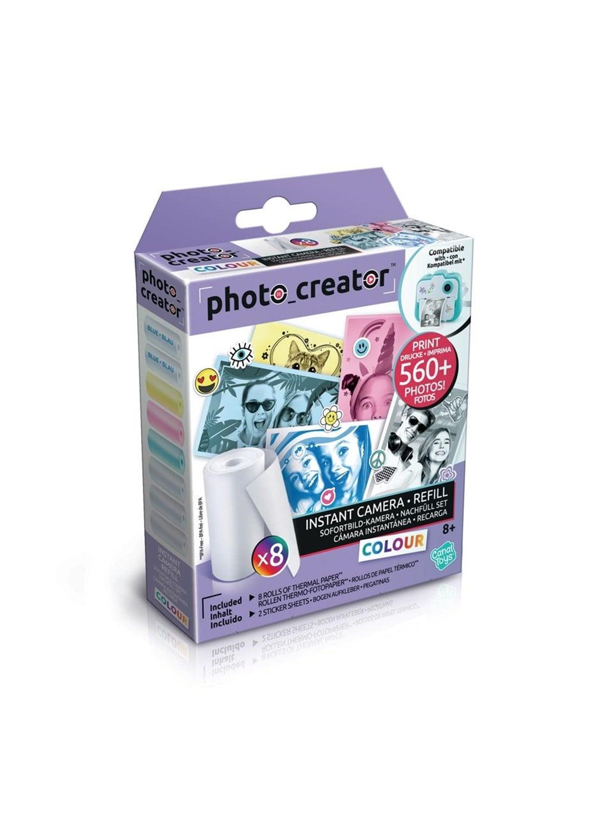 Photo Creator Instant Camera Color refill, Kreativt Legetøj