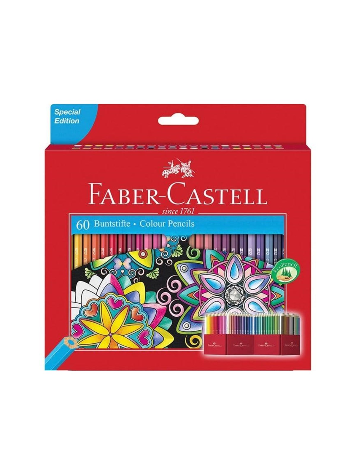 Faber-Castell Castle Colored pencils box of 60 pcs, Tegneværktøj