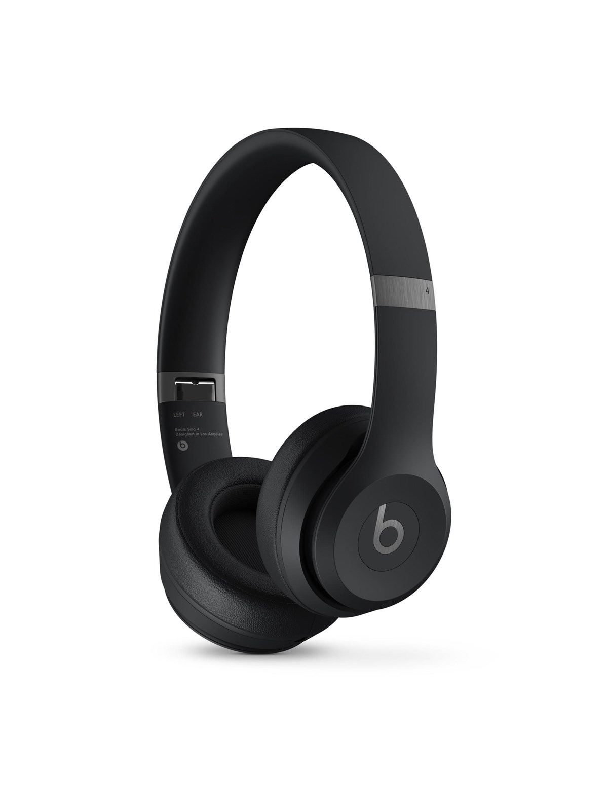 Apple Beats Solo4 Wireless Headphones - On-Ear Wireless Headphones - Matte Black