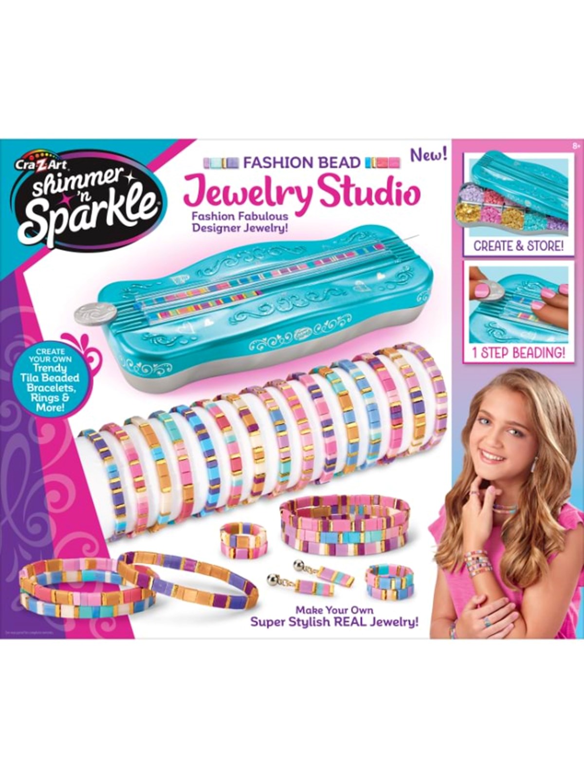 Shimmer n Sparkle SHIMMER N SPARKLE TILA BRACELET STUDIO, Legesæt