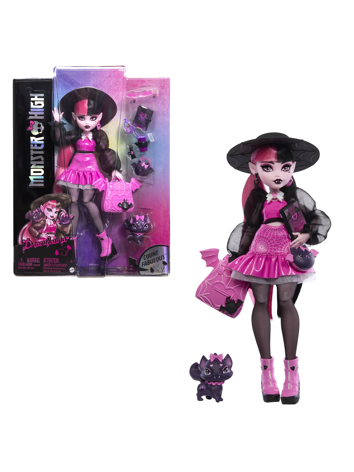 Monster High Dukke Draculaura, Dukker Og Dukketilbehoer