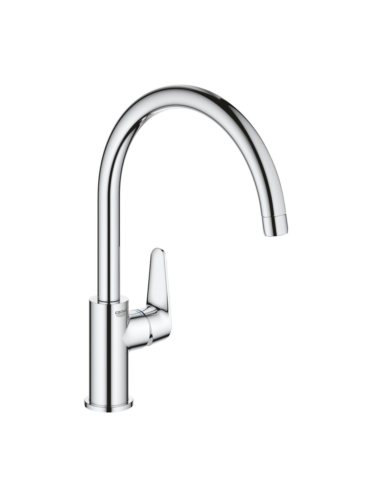 Grohe Start Curve Køkkenarmatur, C-tud, Krom, Blandingsbatteri