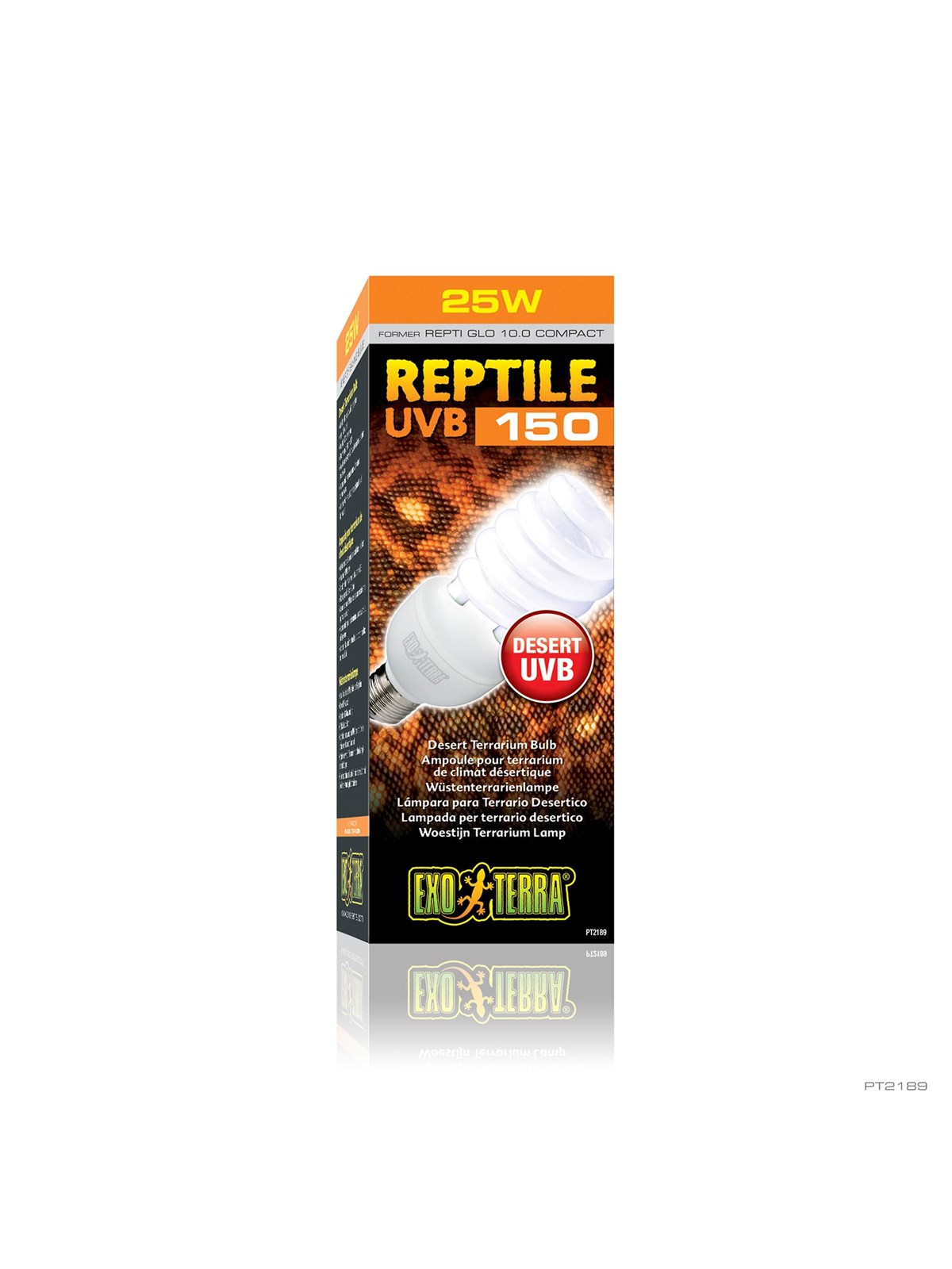 EXO TERRA Reptile UVB150 25W, Krybdyr Varmelamper Varmepaerer