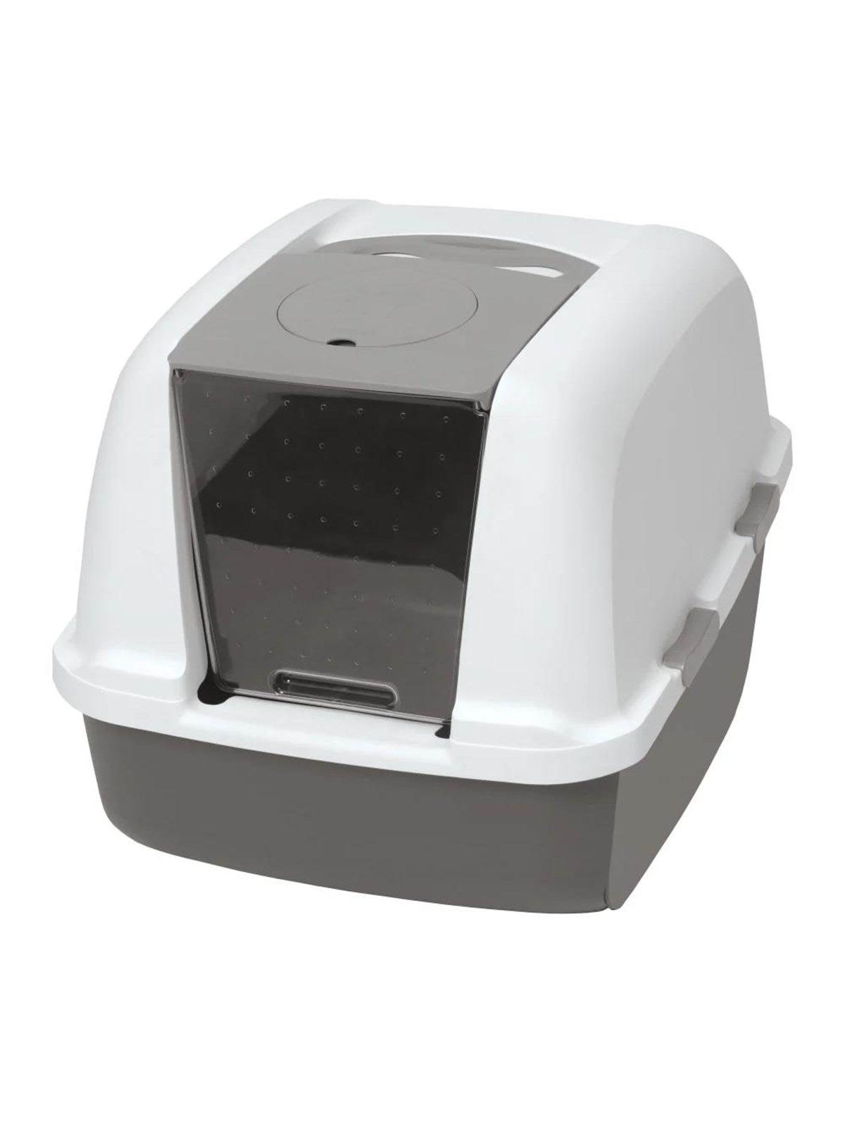 Catit Jumbo Hooded Litter Box with Airsift Filter System 57x46x50cm, Katteudstyr