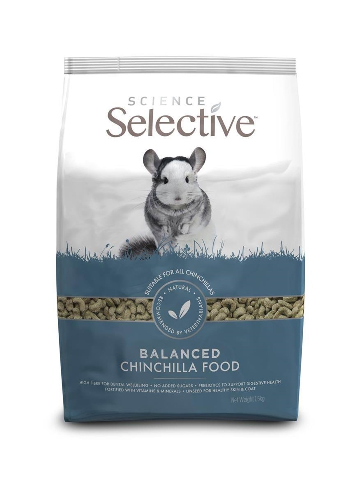 Science Selective Chinchilla 1.5kg, Gnavere