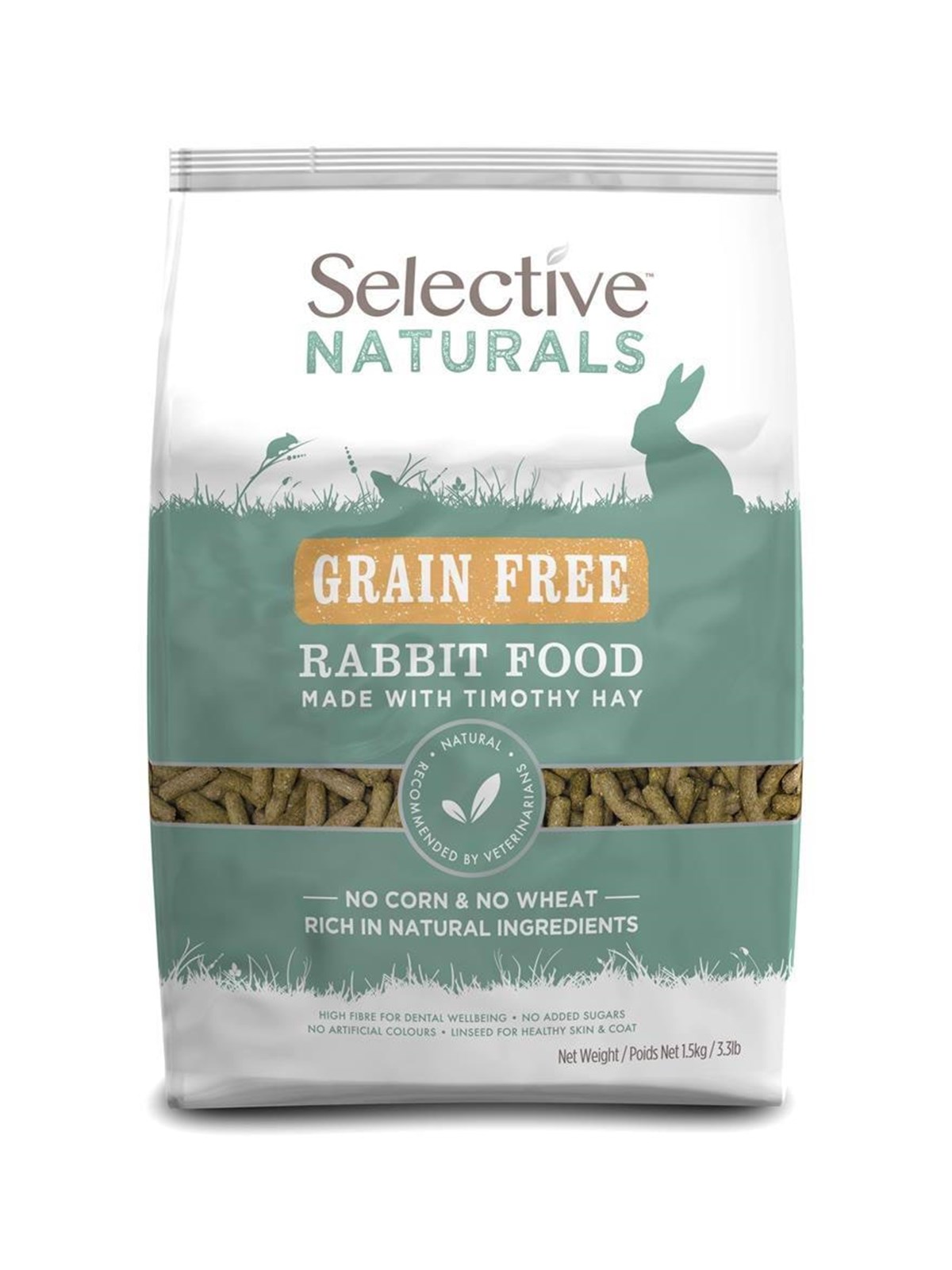 Science Selective Grain Free Rabbit Food 1.5kg, Gnavere
