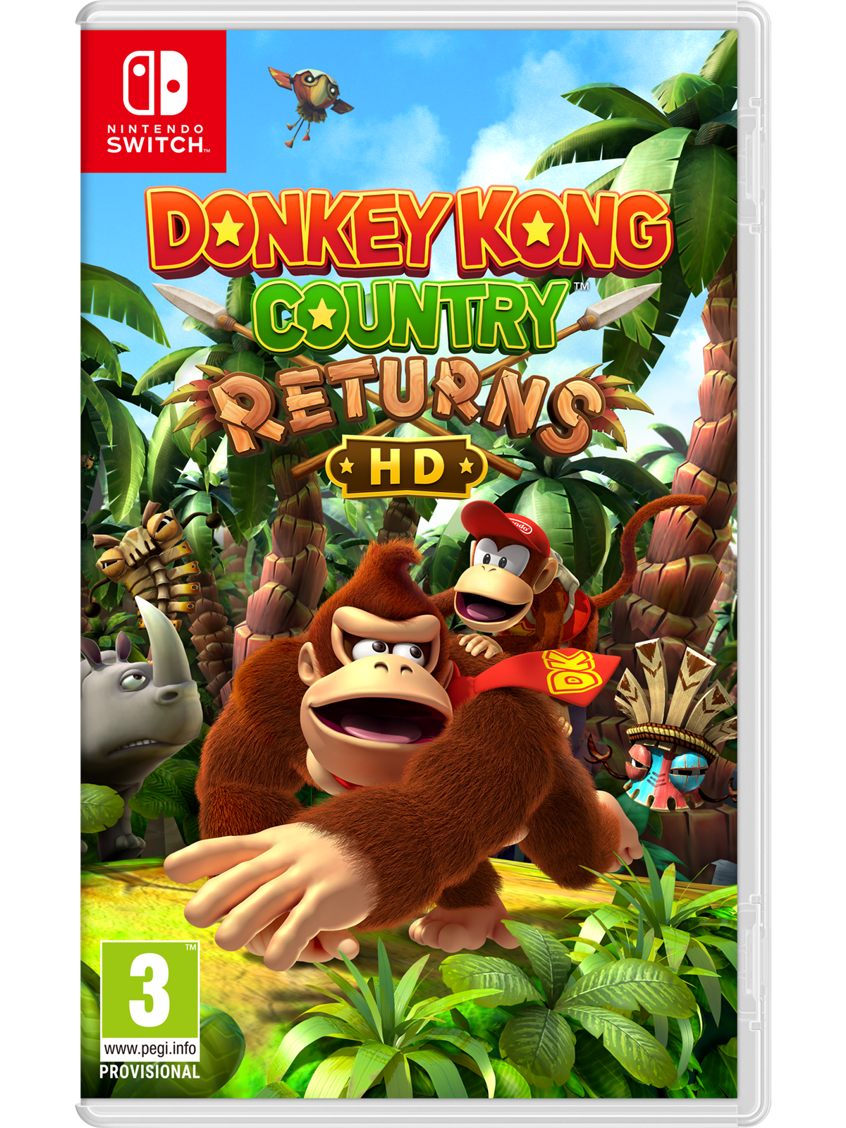 Donkey Kong Country Returns HD - Nintendo Switch - Action