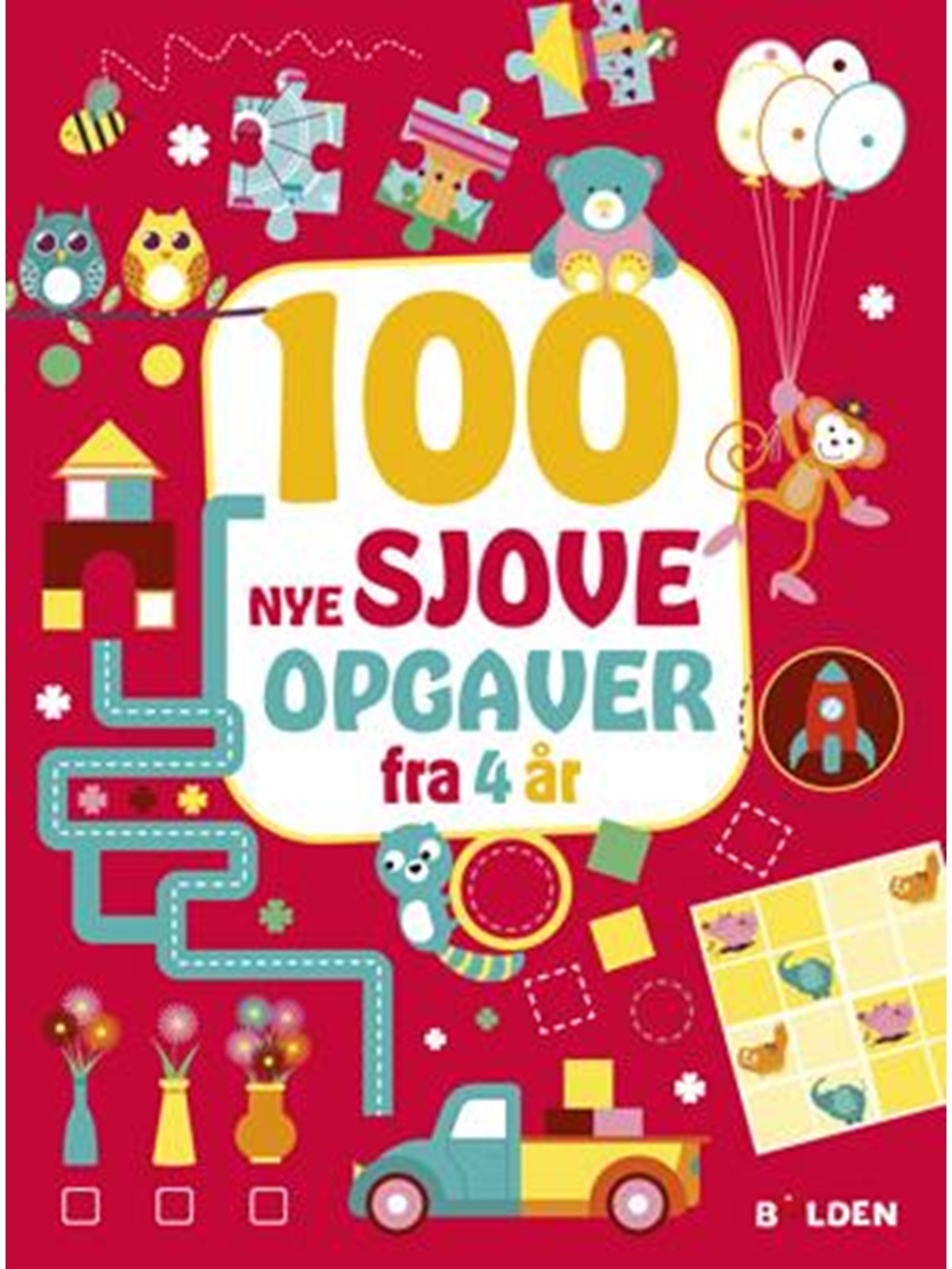 100 NYE sjove opgaver - fra 4 år - Hobby - paperback, Hobby