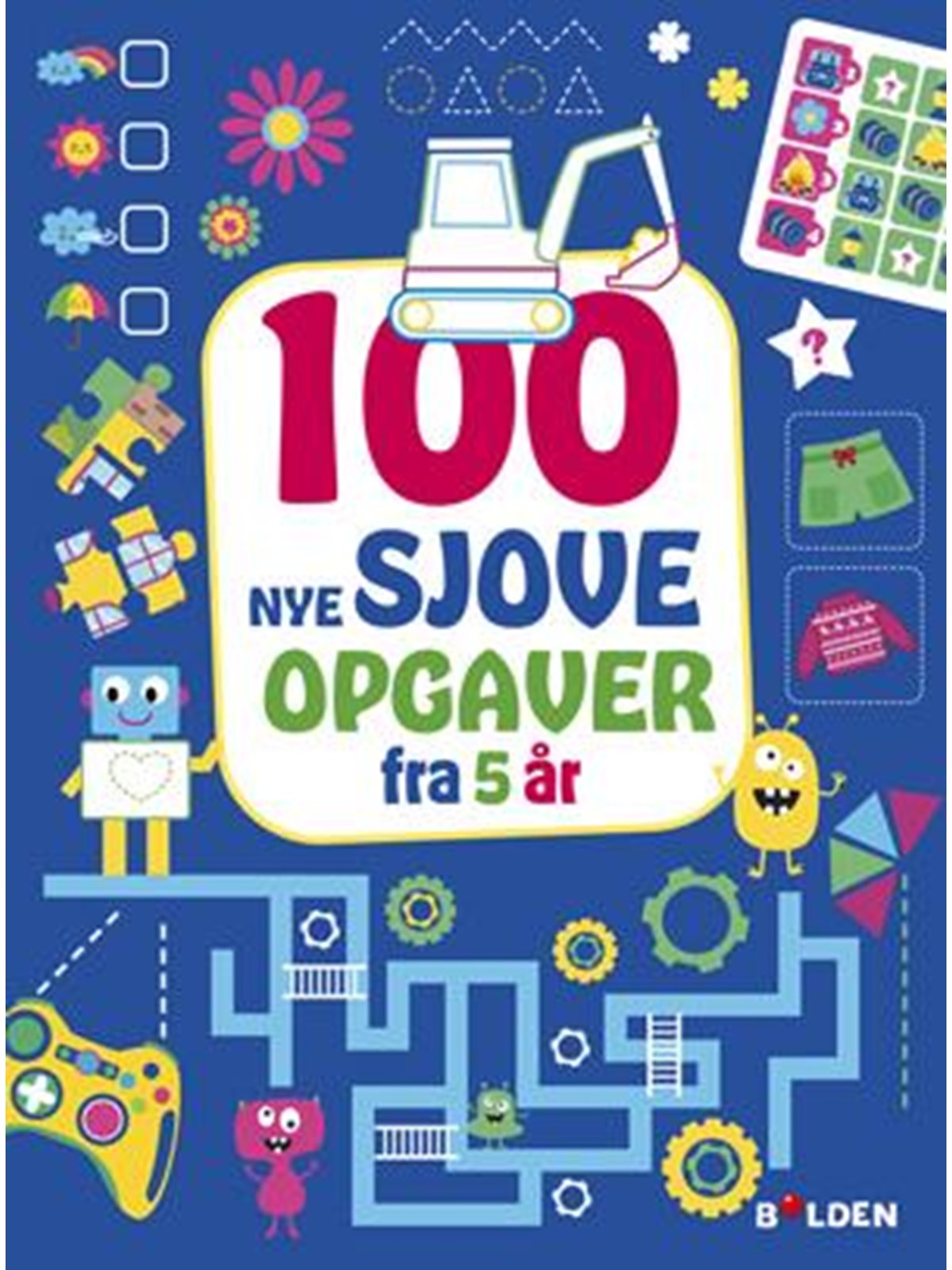 100 NYE sjove opgaver - fra 5 år - Hobby - paperback, Hobby