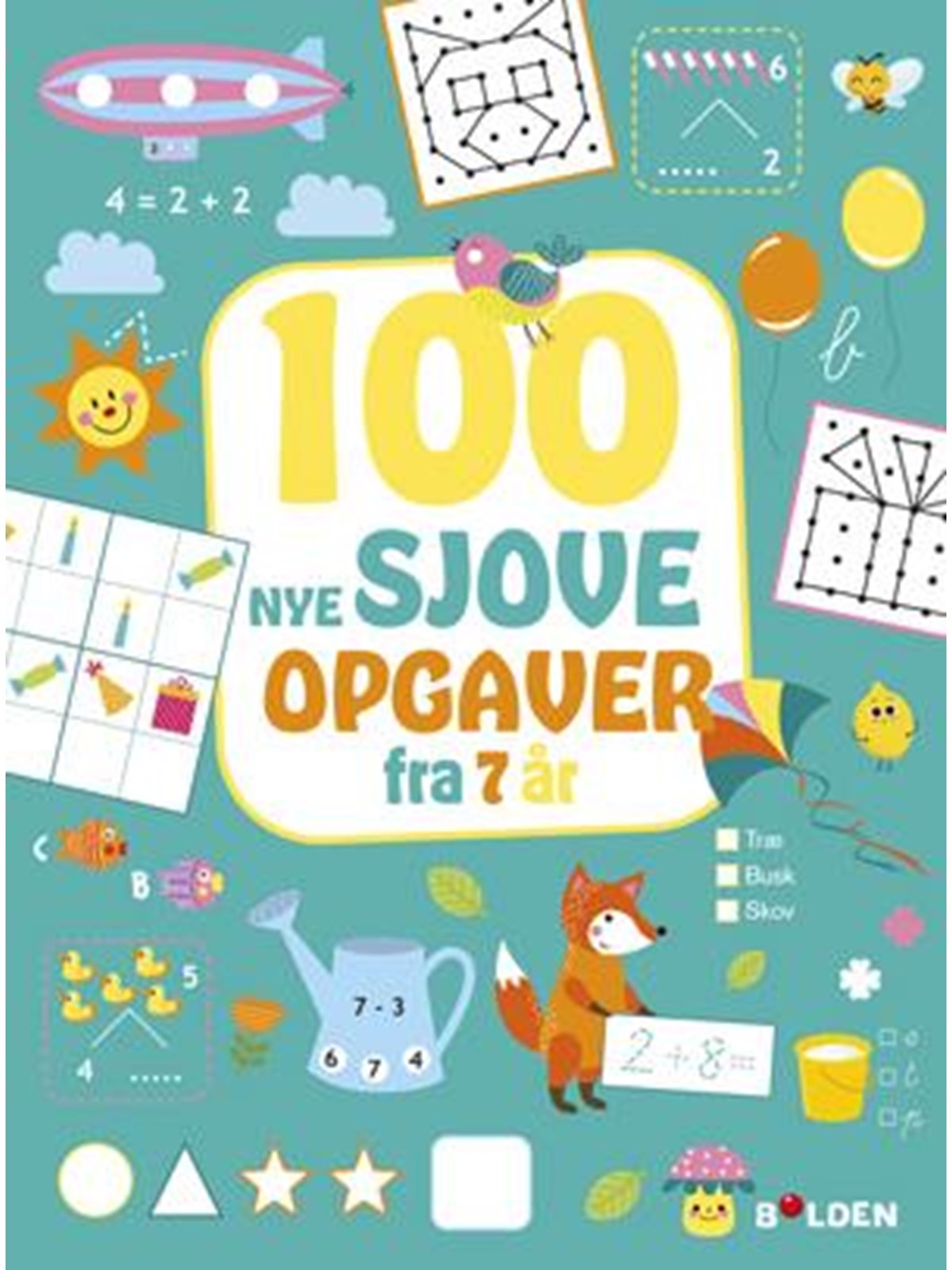 100 NYE sjove opgaver - fra 7 år - Hobby - paperback, Hobby
