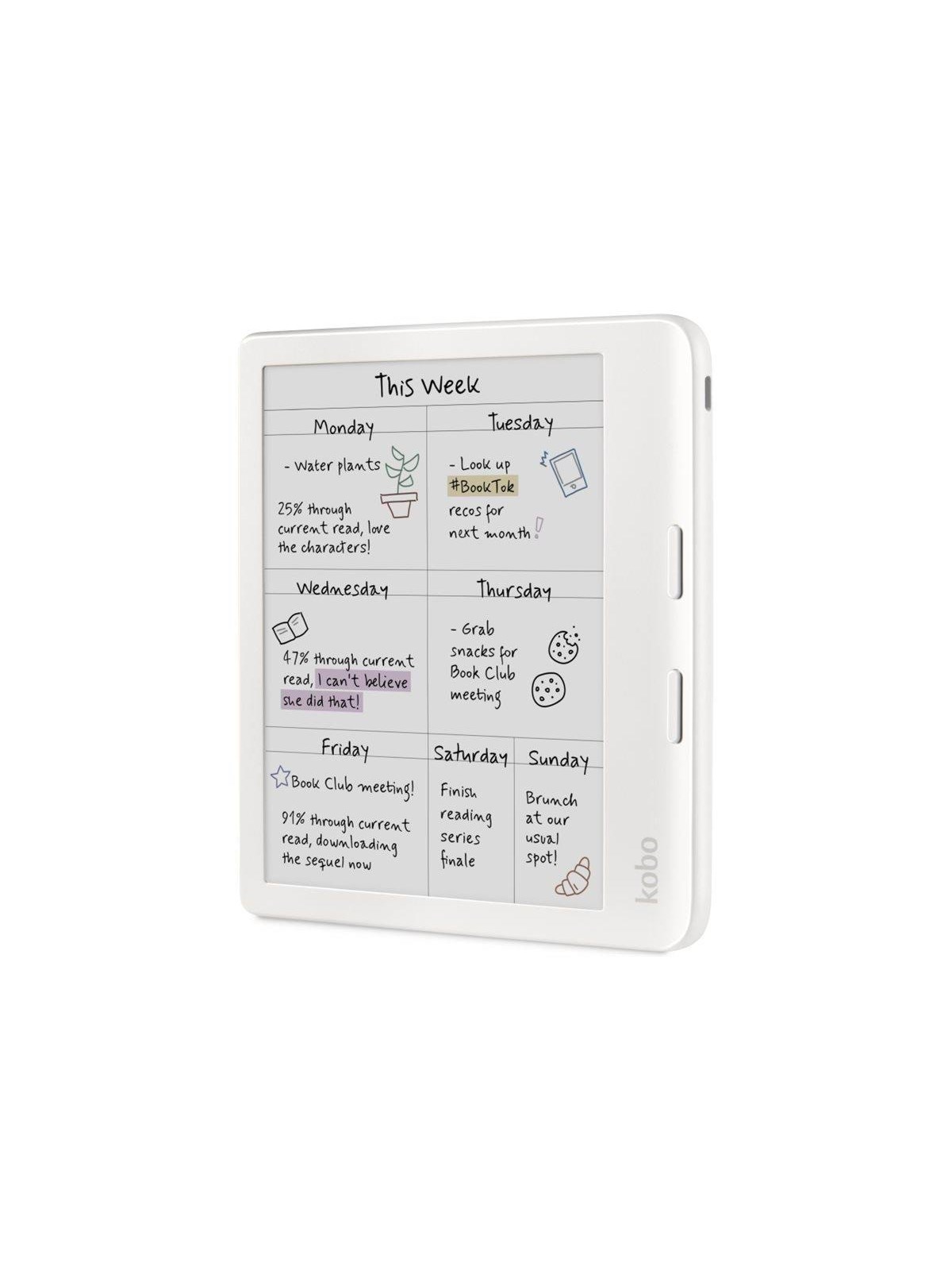 Kobo Libra Colour - White, E Bogslaeser