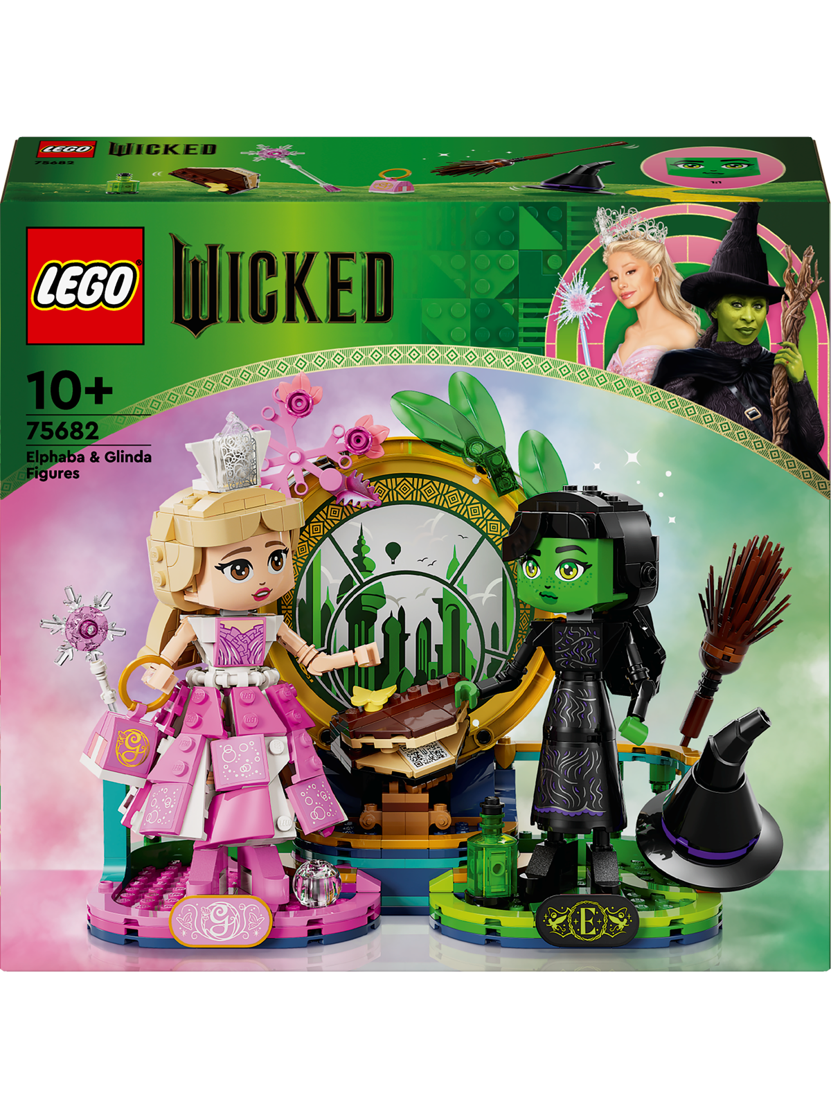 LEGO Wicked 75682 Figurer af Elphaba og Glinda