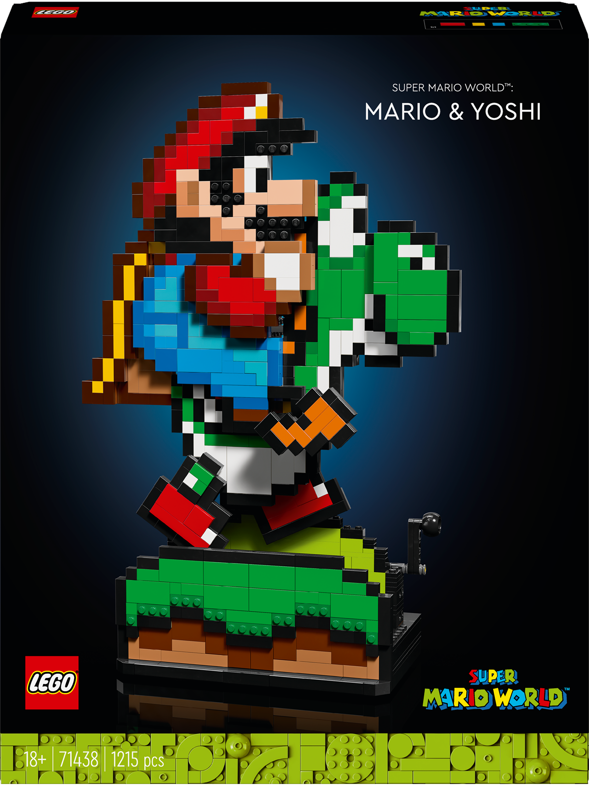 LEGO Super Mario 71438 Super Mario World: Mario og Yoshi