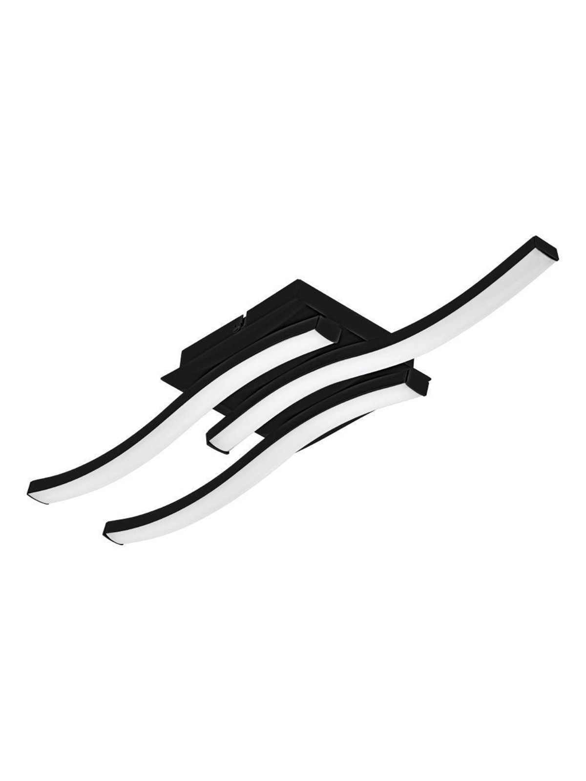 EGLO Cabezas-E væg/loftlampe 435x110 mm, sort, Lampe