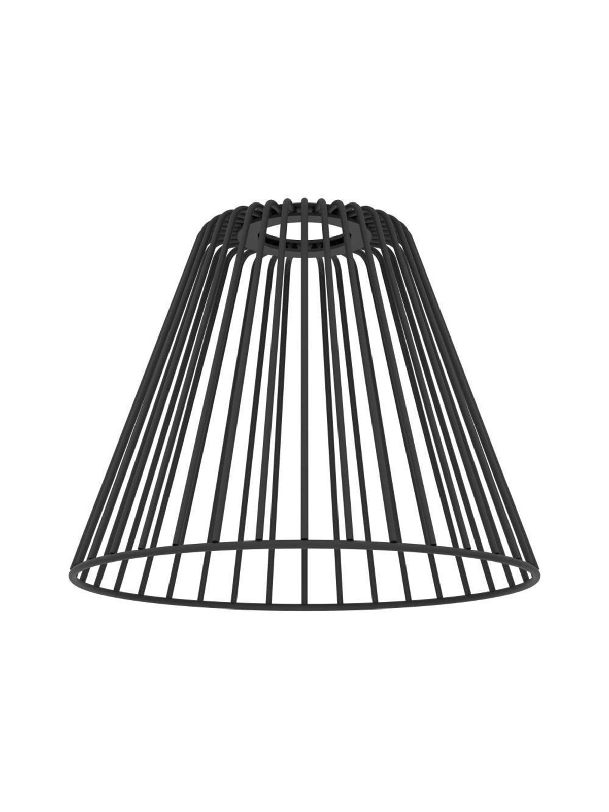 EGLO CAPOLIVERI-E trådskærm Ø200, sort, Lampe