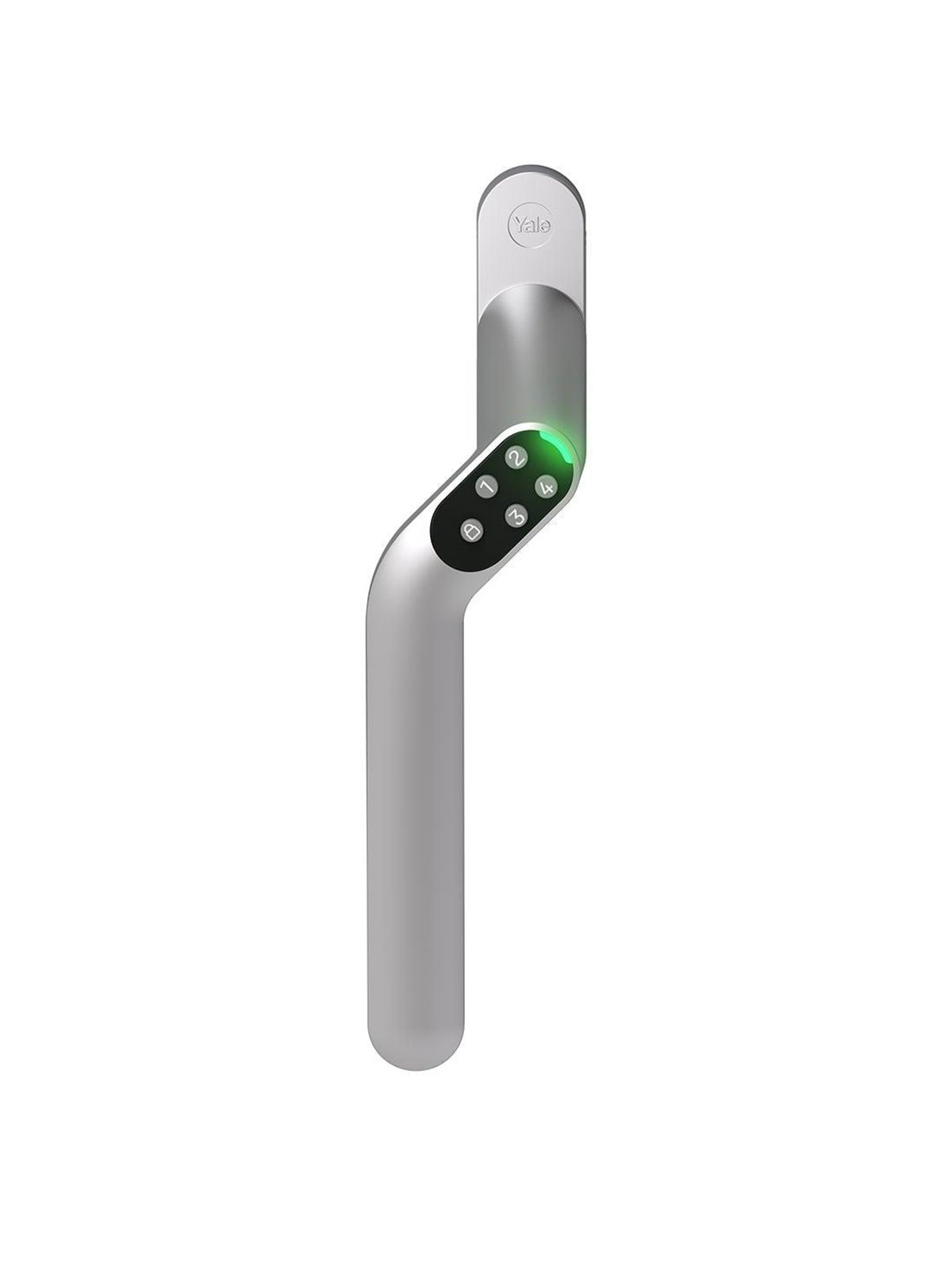 Yale Smart Code Handle Left Satin Chrome, Smart Home