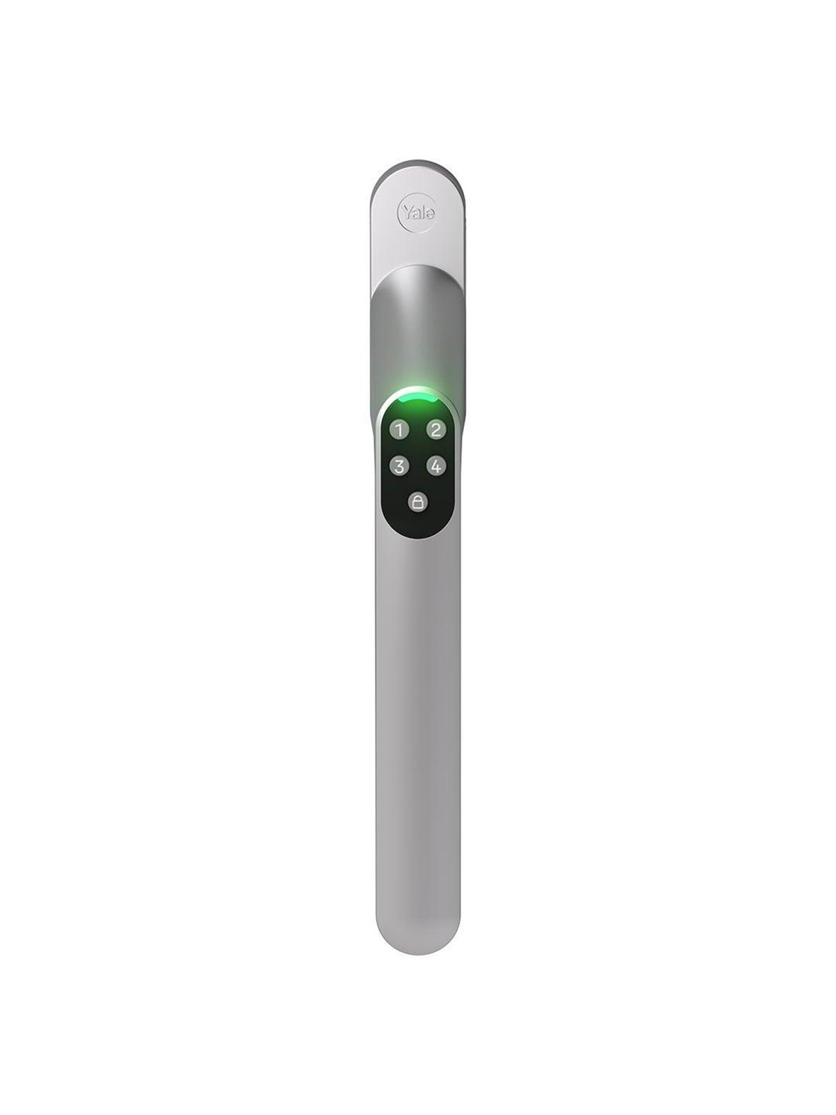Yale Smart Code Handle Straight Satin Chrome, Smart Home