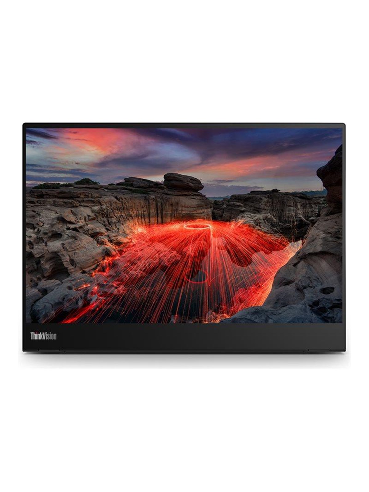 14" Lenovo ThinkVision M14t Gen 2 - 2240x1400 - 60Hz - IPS - 65W USB-C, Computerskærm