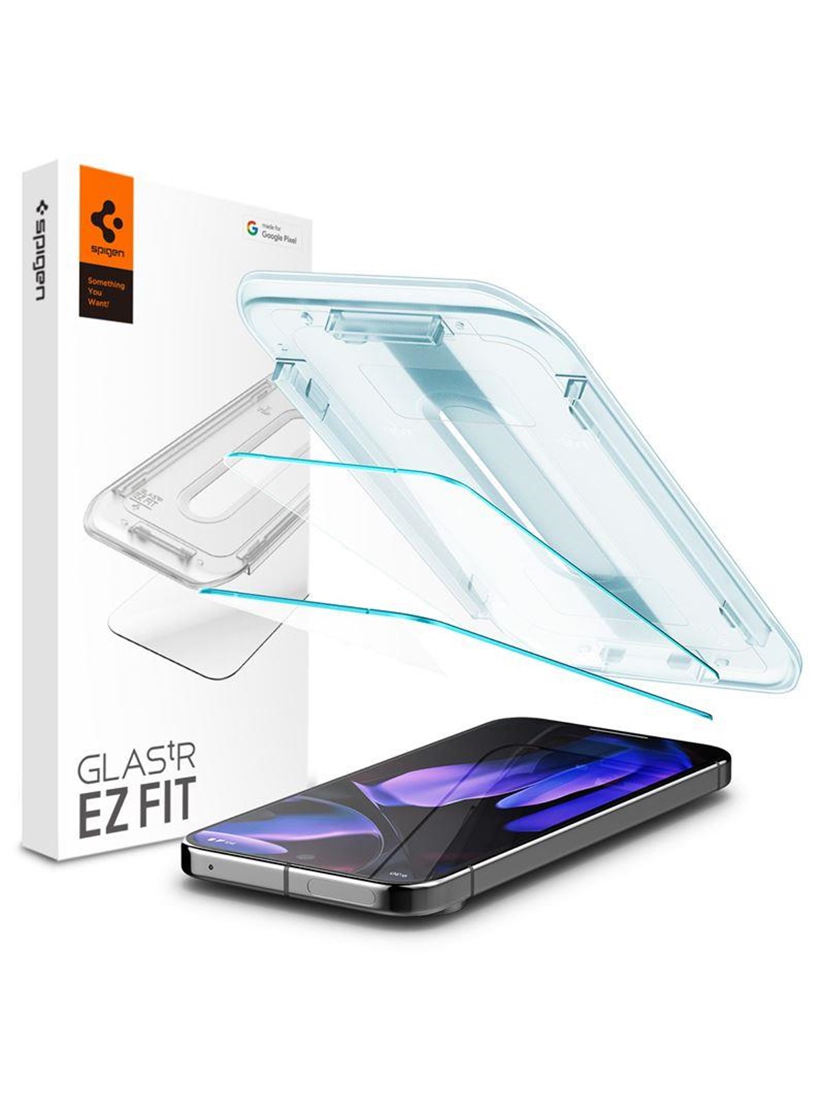 Spigen Glass tR EZ Fit 2 Pack - transparency - Google Pixel 10/9 Pro/ Pixel 10/9