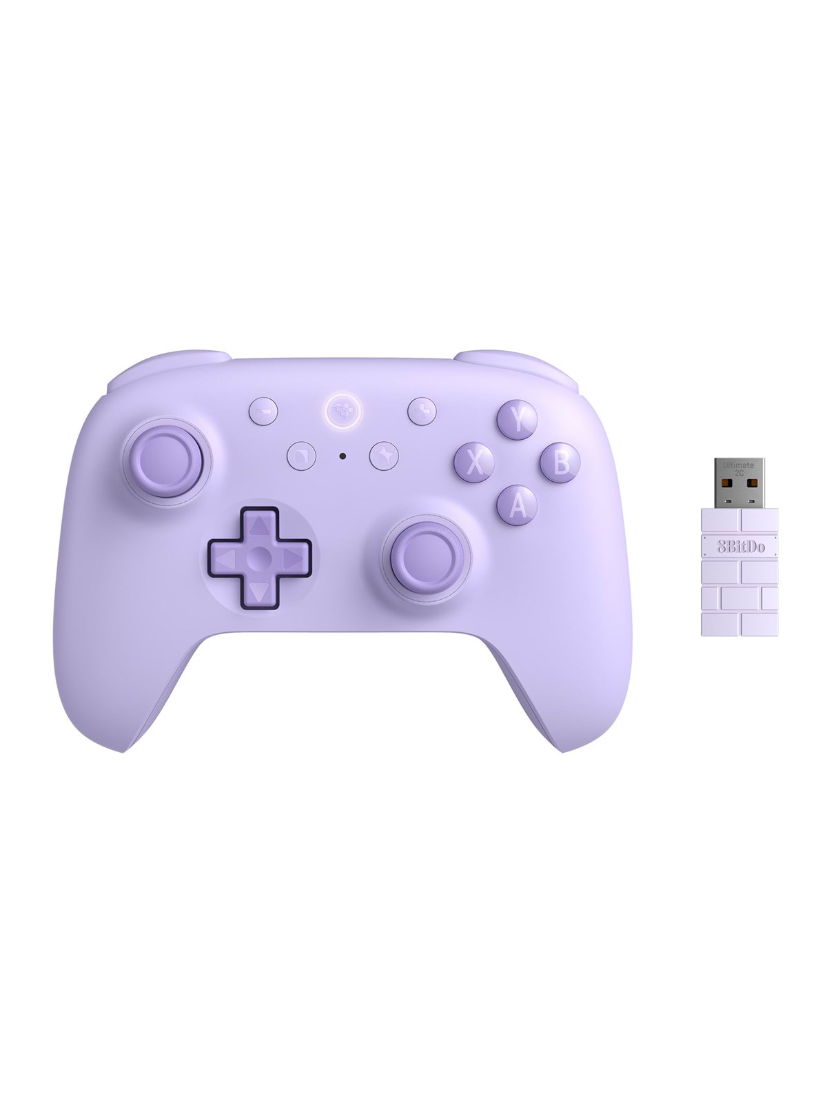 8BitDo Ultimate 2C 2.4G - Hall Effect - PC - Purple - Wireless Controller - Android