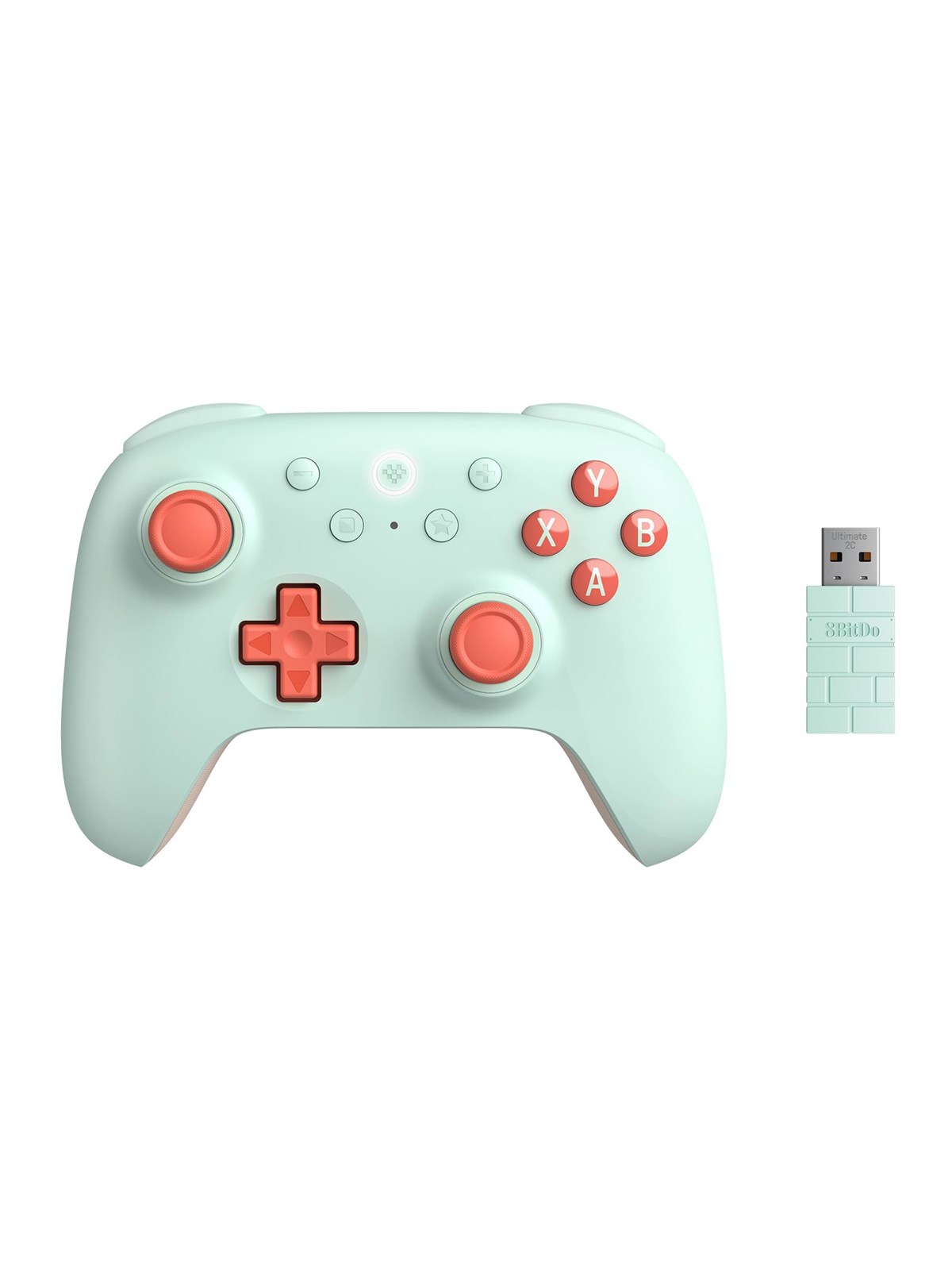 8BitDo Ultimate 2C 2.4G - Hall Effect - PC - Mint - Wireless Controller - Android