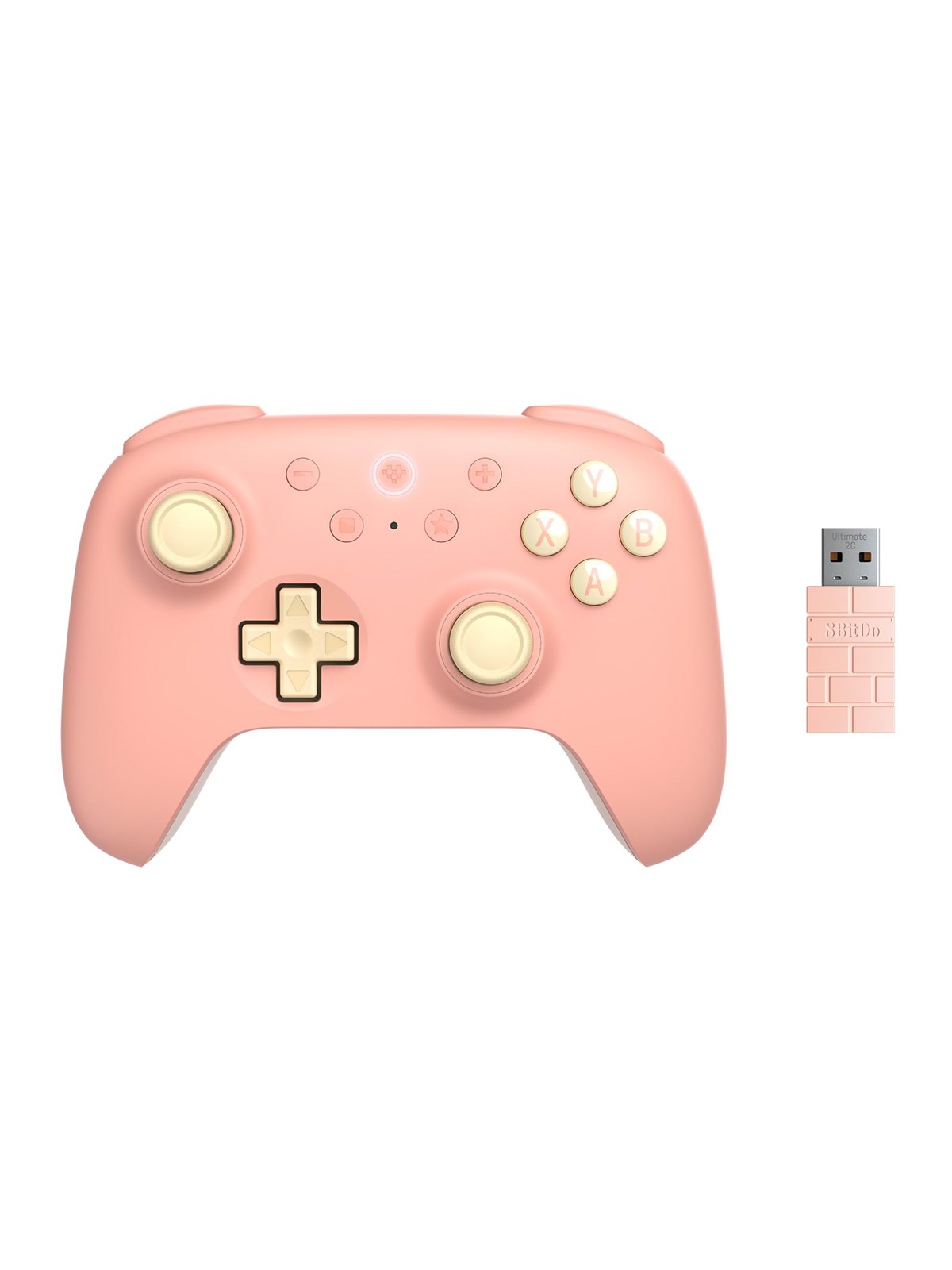 8BitDo Ultimate 2C 2.4G - Hall Effect - PC - Peach - Wireless Controller - Android