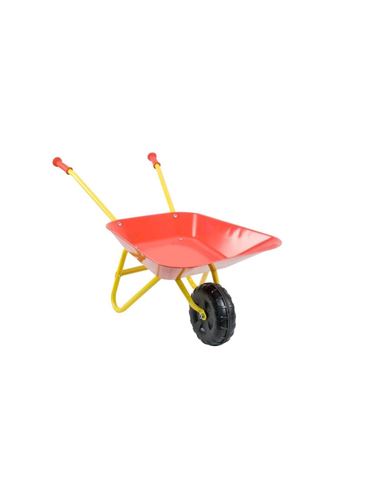 Happy Summer - Metal Wheel Barrow, Udendørsleg