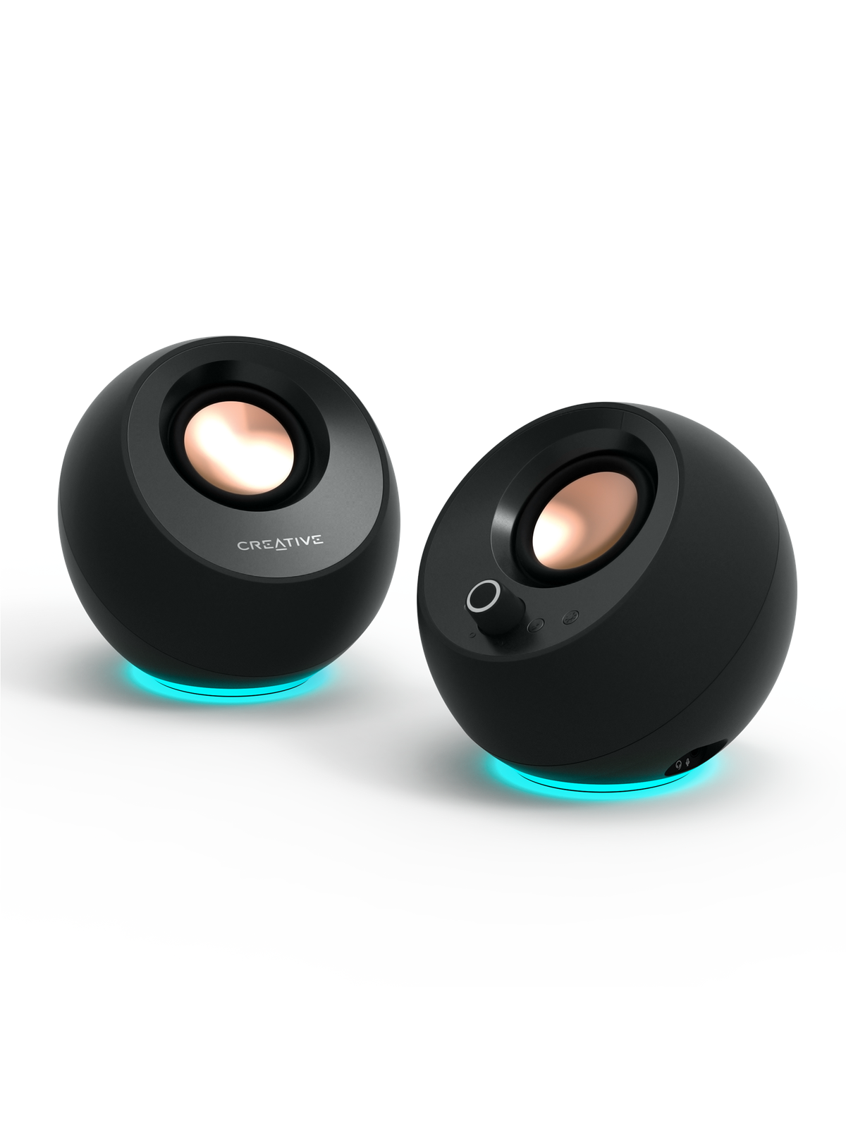 Creative Pebble Pro - Black - Bluetooth - 2.0 Kanal - Sort, Pc Højttalere