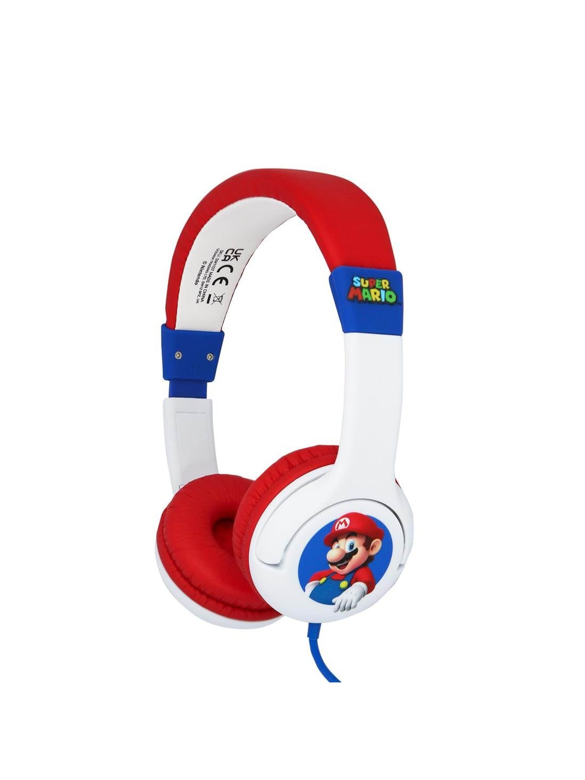 OTL - Junior Headphones - Super Mario White, Hovedtelefonerheadset2