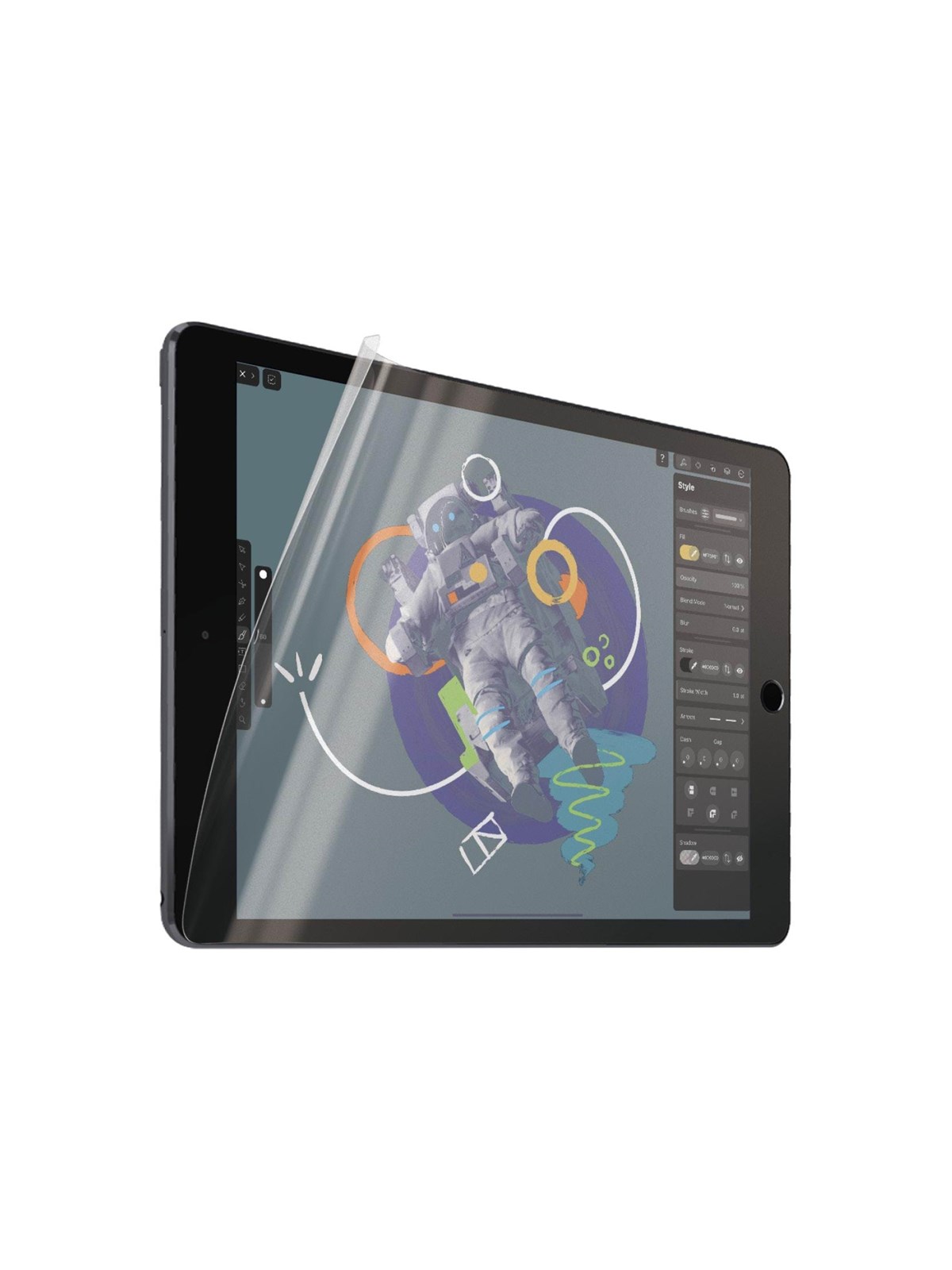 PanzerGlass GraphicPaper Screen Protector iPad 10.2" | Ultra-Wide Fit, Tablet Tilbehør