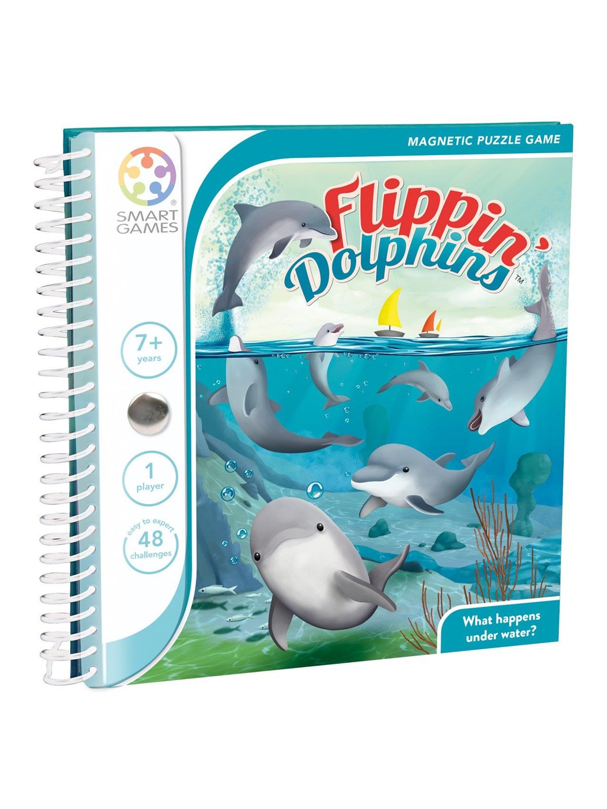 Smart Games Magnetic Travel - Flippin Dolphins (Nordic)