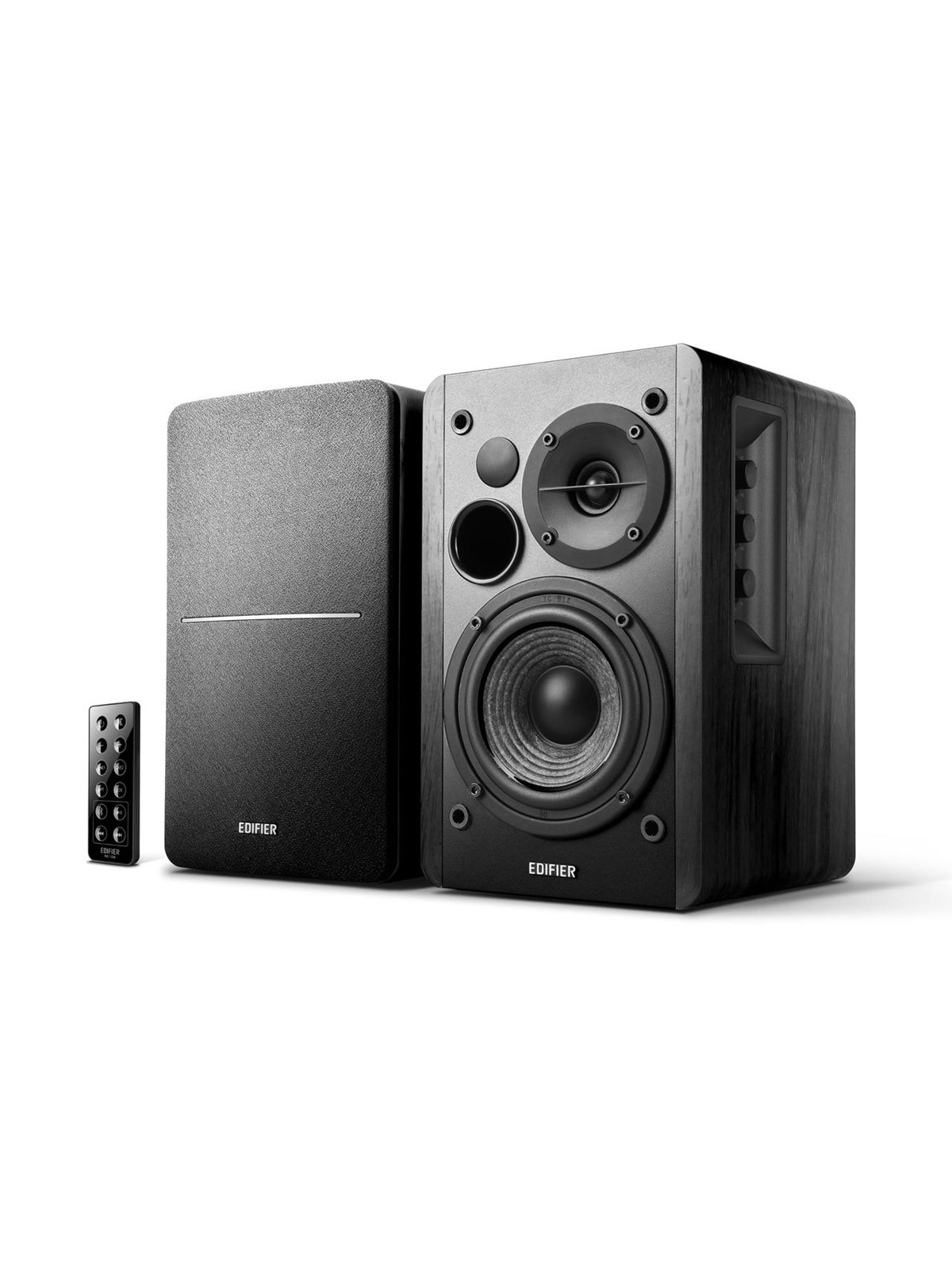 Edifier R1280DB - 2.0 Bluetooth Bookshelf Speakers - 42W - Black, Hifi Højttaler