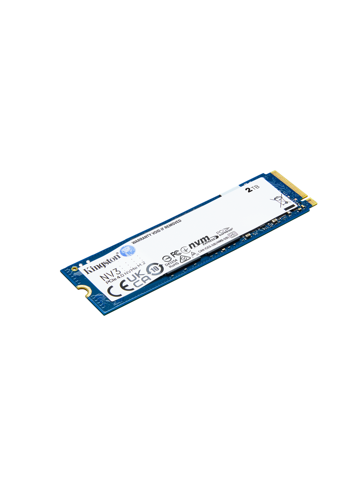 Kingston NV3 SSD - 2TB - PCIe 4.0 - M.2 2280, Ssd Harddisk