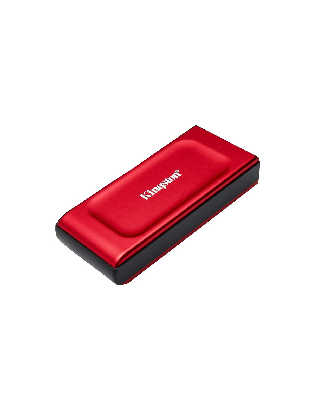 Kingston XS1000 Portable SSD - 2TB - Ekstern SSD - Rød - USB 3.2 Gen 2, Ssd Harddisk