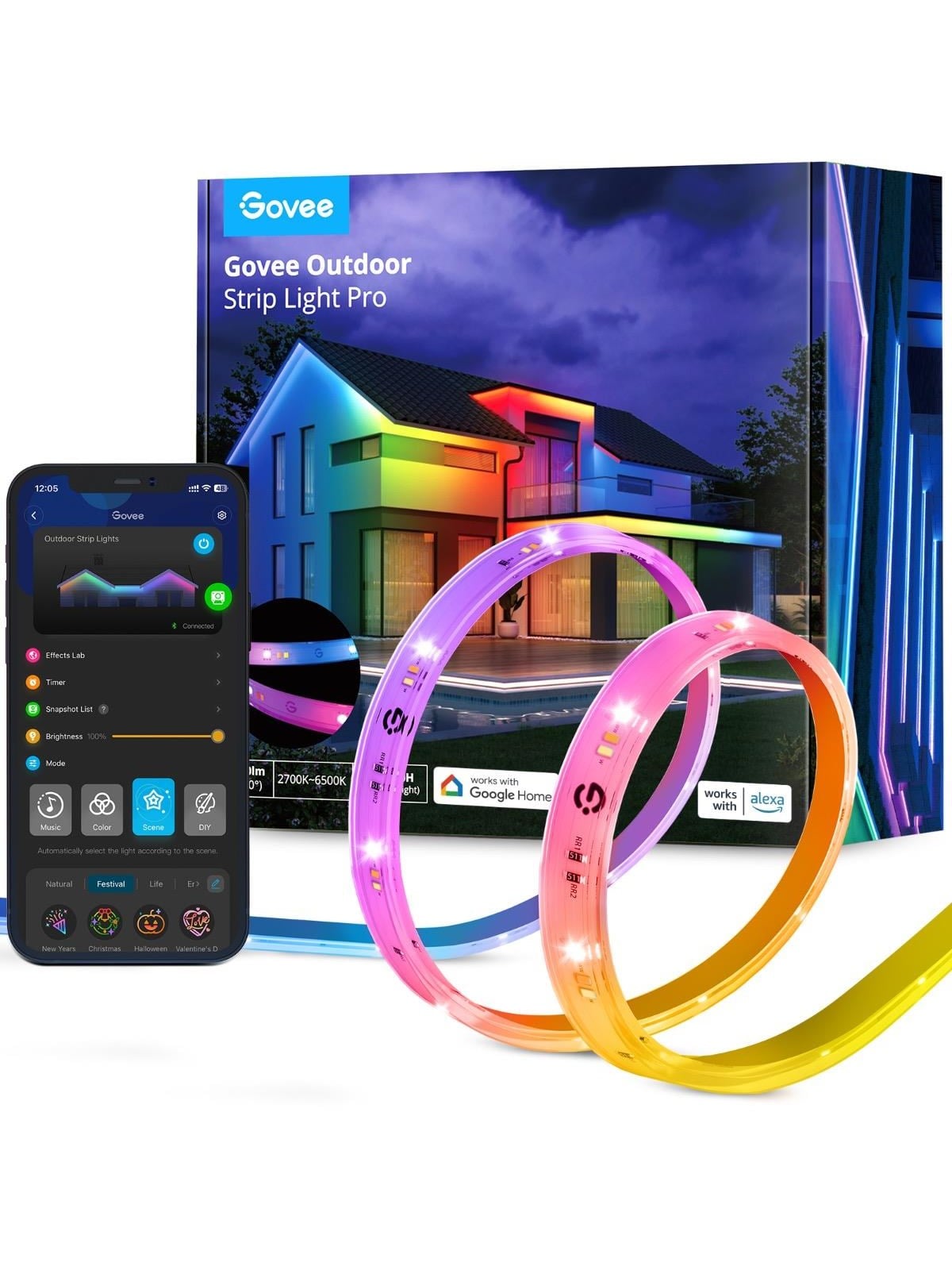 Govee Outdoor Strip Light Pro - 10M, Smart Home