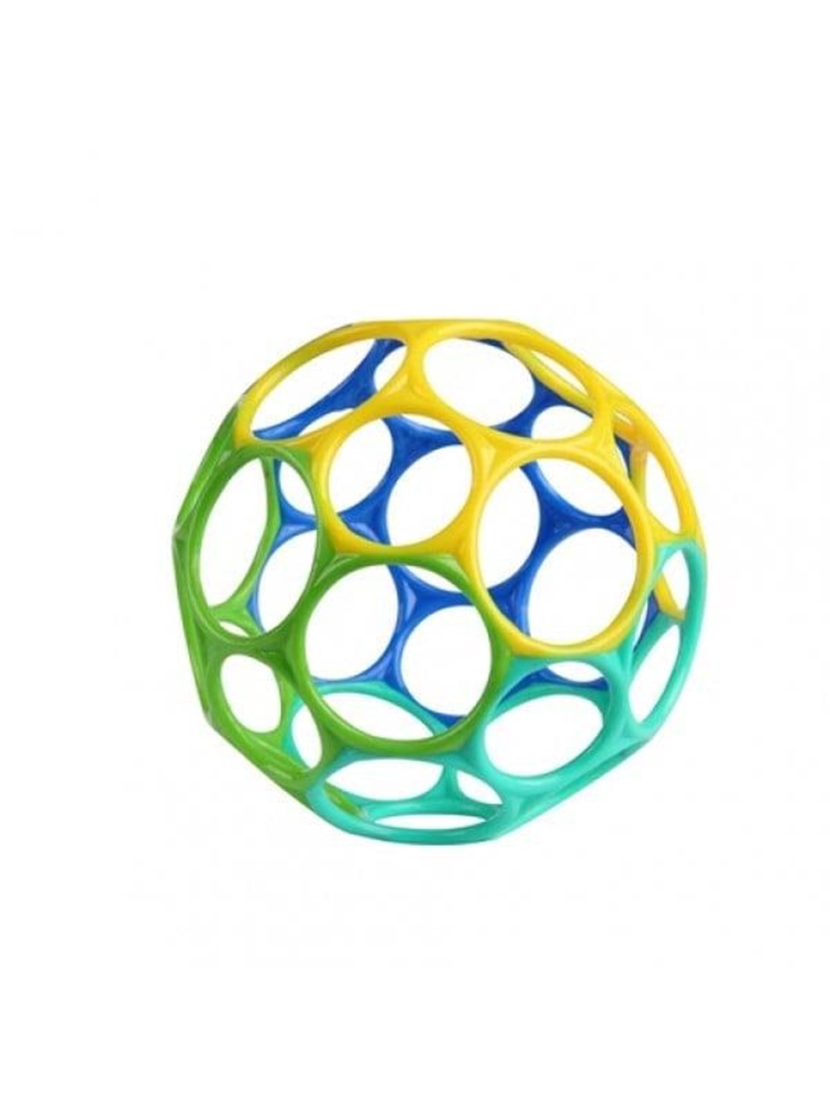 Rhino Toys Oball - Classic ball 10 cm - Blue/Green, Babylegetøj