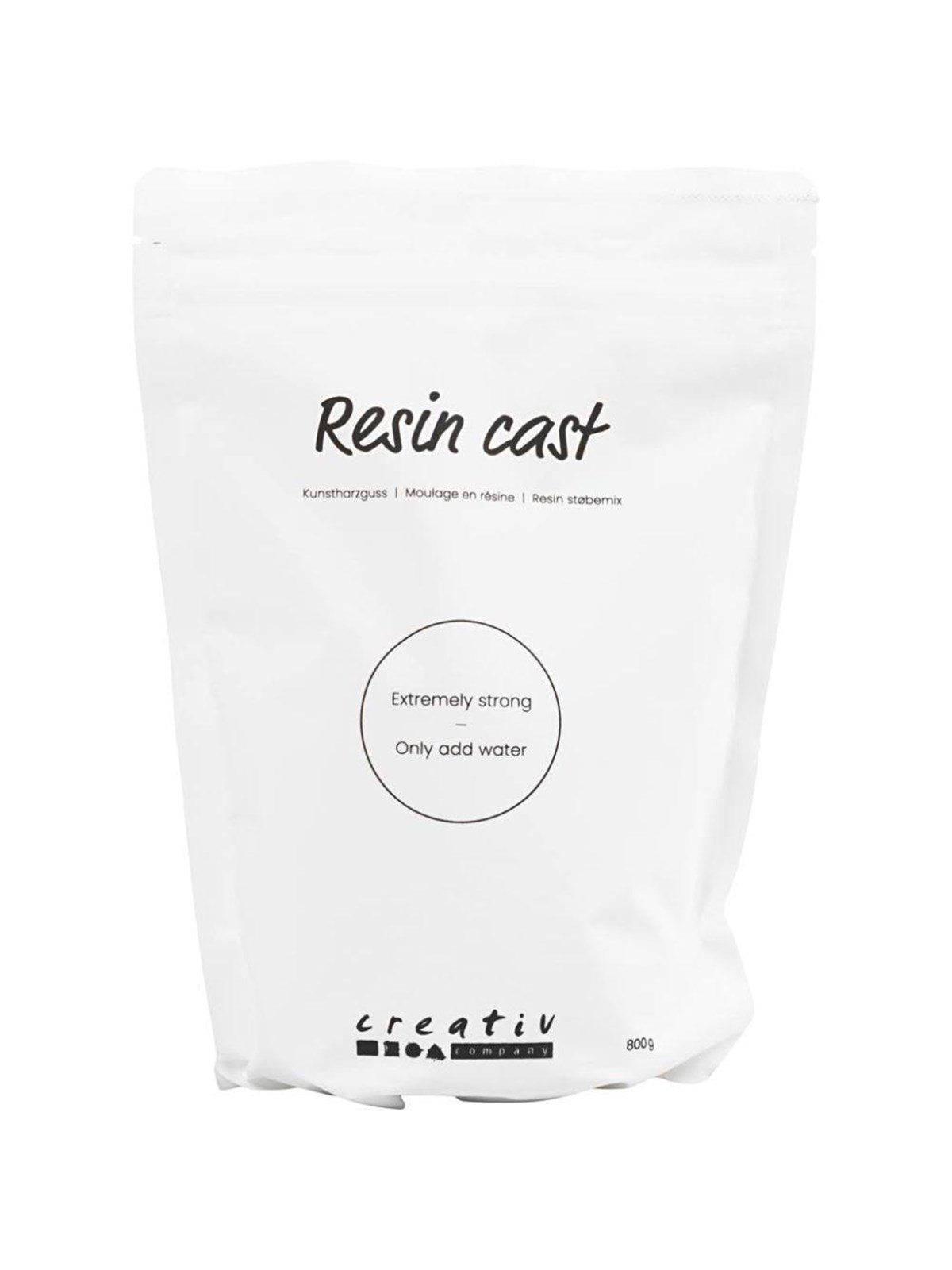 Creativ Company DIY Kit - Resin Cast - White 800g (73535), Hobbyartikel