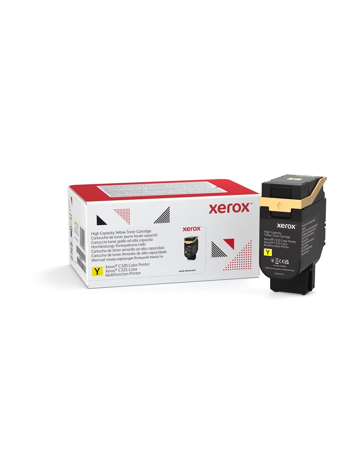 Xerox high-capacity toner cartridge - Yellow | 5500 pages | Laser printing