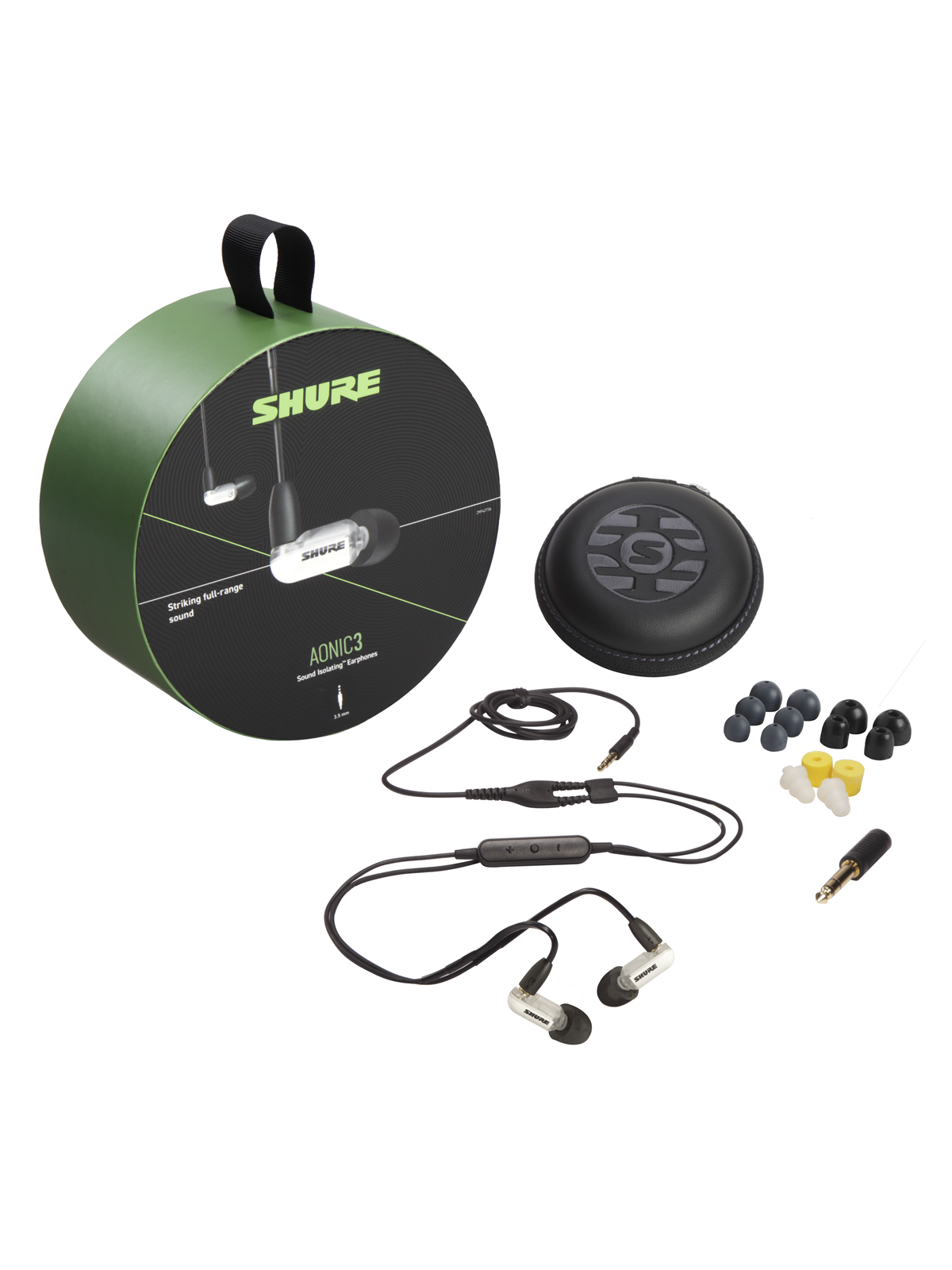Shure AONIC 3 - White, Hovedtelefonerheadset2