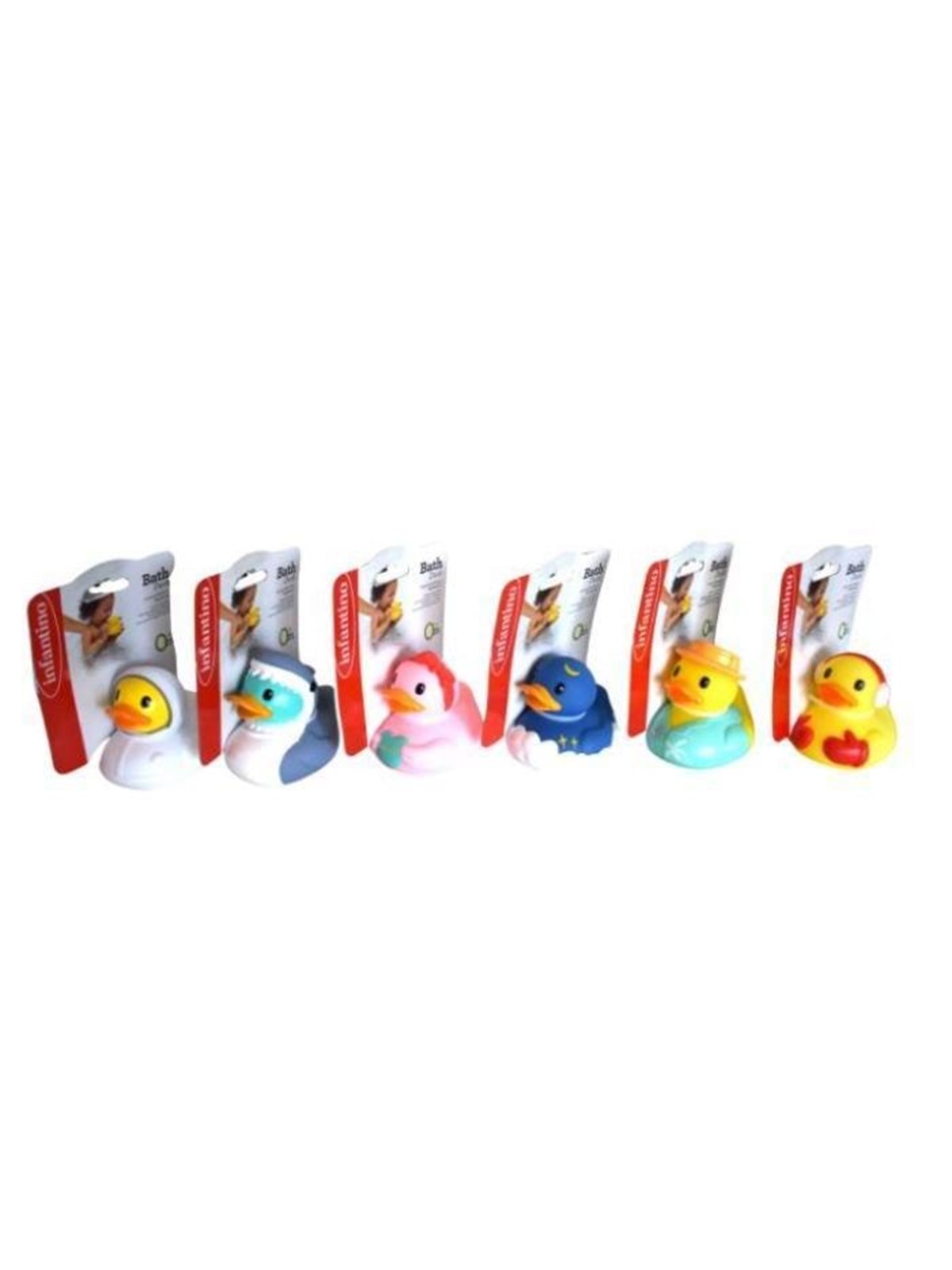 B-Kids Infantino Badeænder 1-pak - assorteret, Babyudstyr