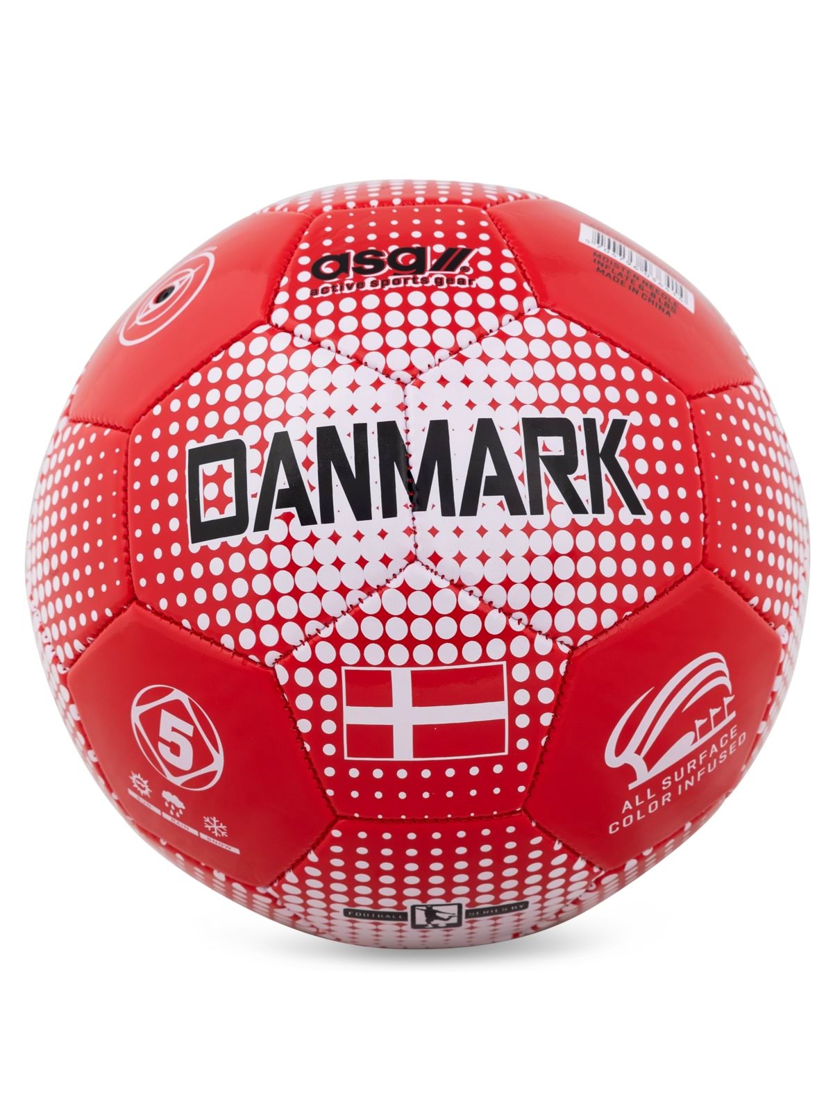ASG Danmark Fodbold str. 5, Træningsudstyr
