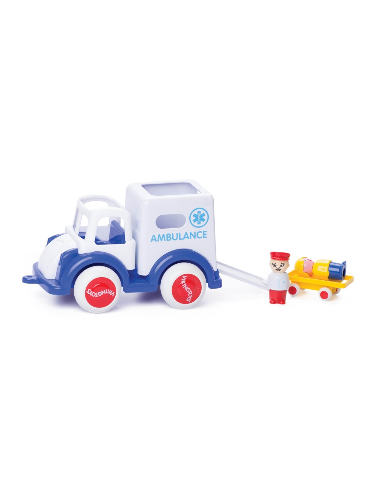 Viking Toys Jumbo Ambulance, Legetøjsbil