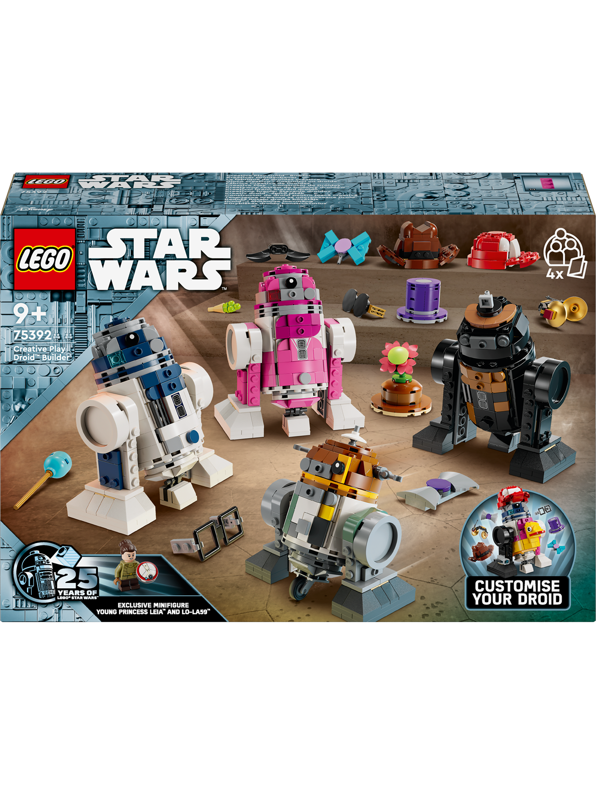 LEGO Star Wars 75392 Kreativ leg: droidebygger