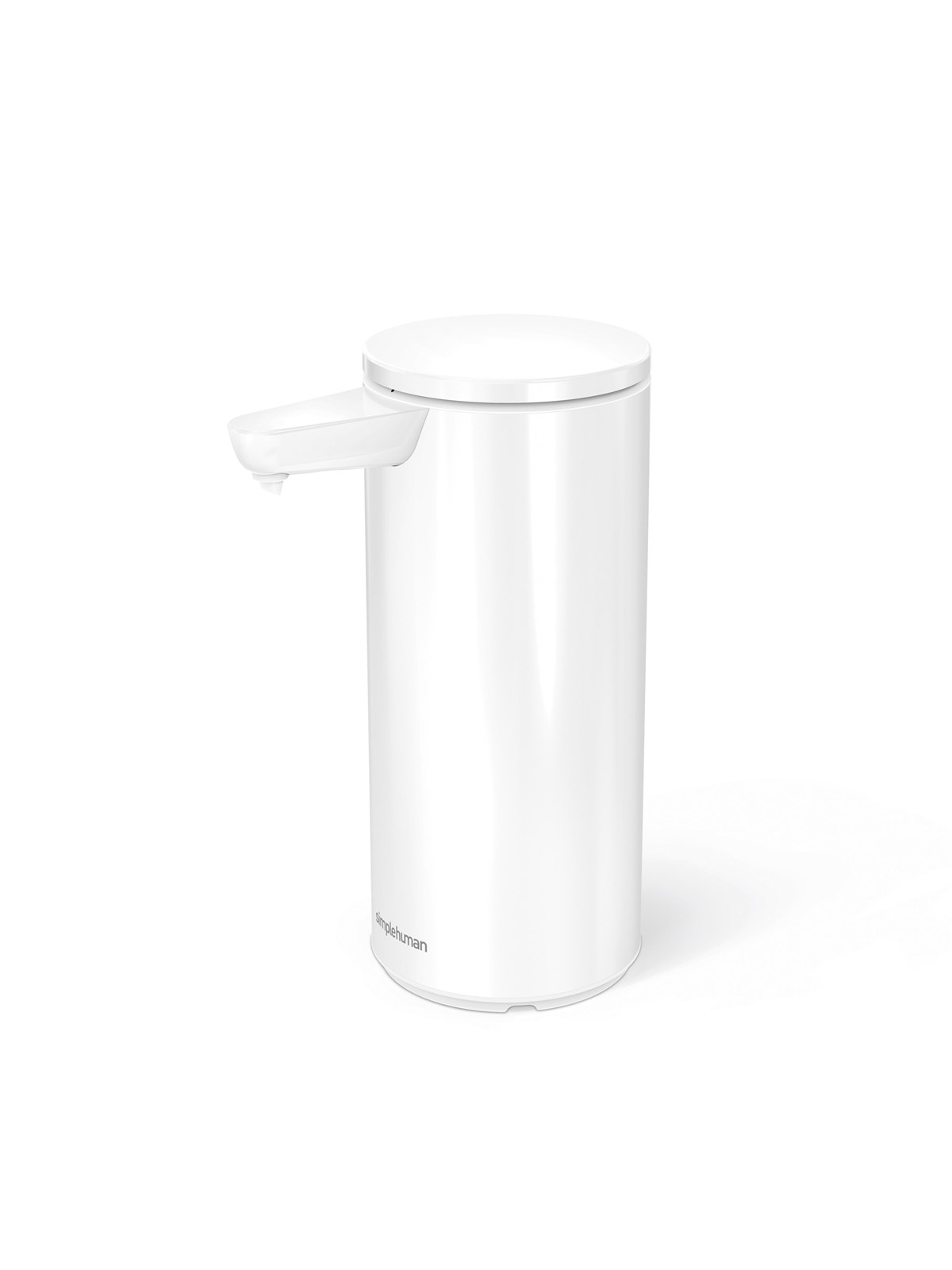 Simplehuman 266 ml genopladelig sensorpumpe, hvid, Saebedispenser