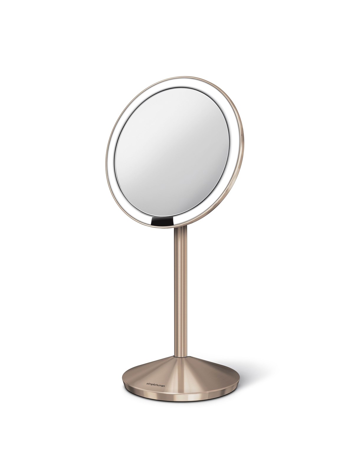 Simplehuman sensor spejl fold, rosenguld, Makeupspejl