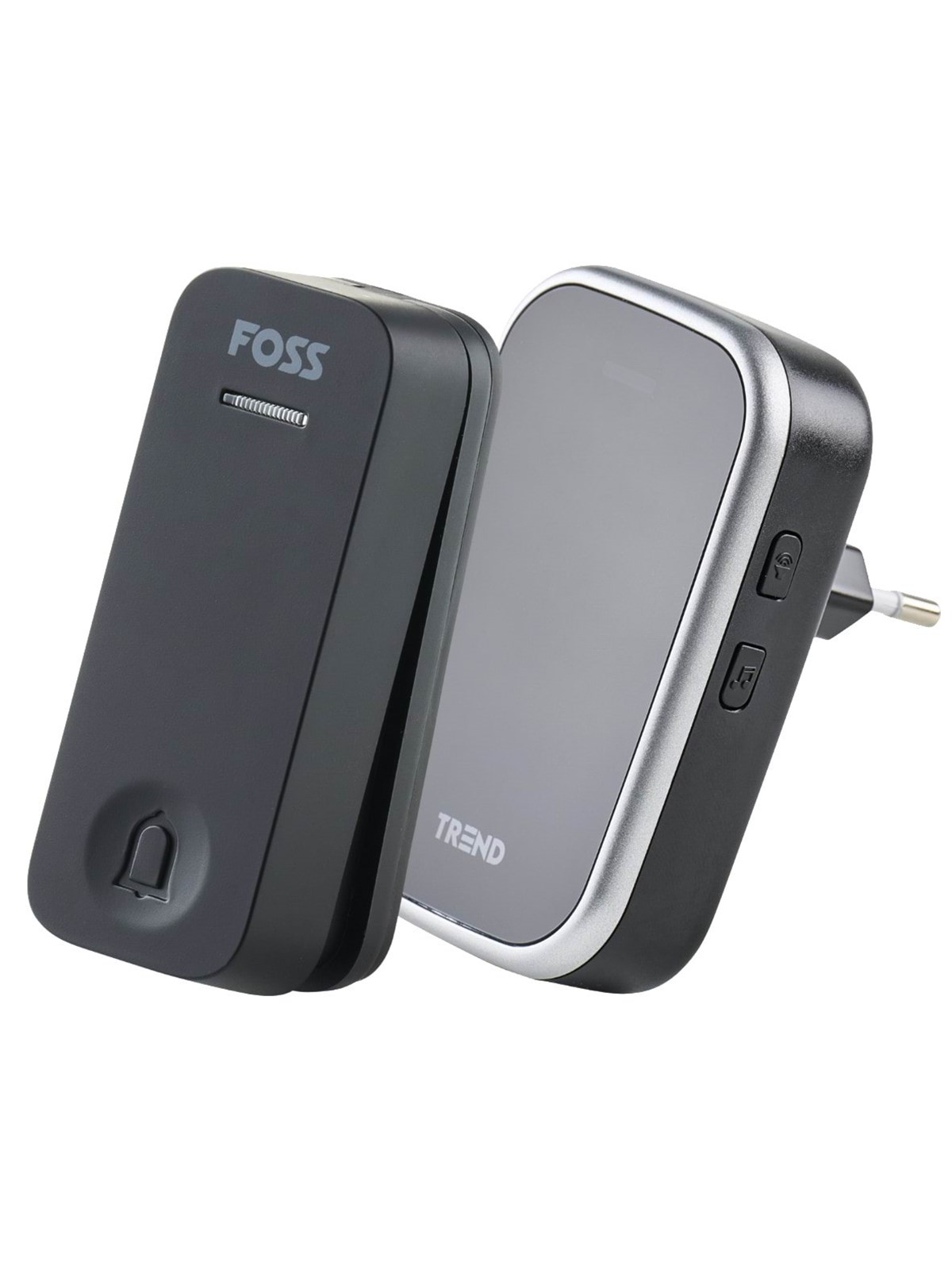 Foss Europe TREND Dørklokke BLUU1 NOVUS, Plug in, Sort, El Apparater