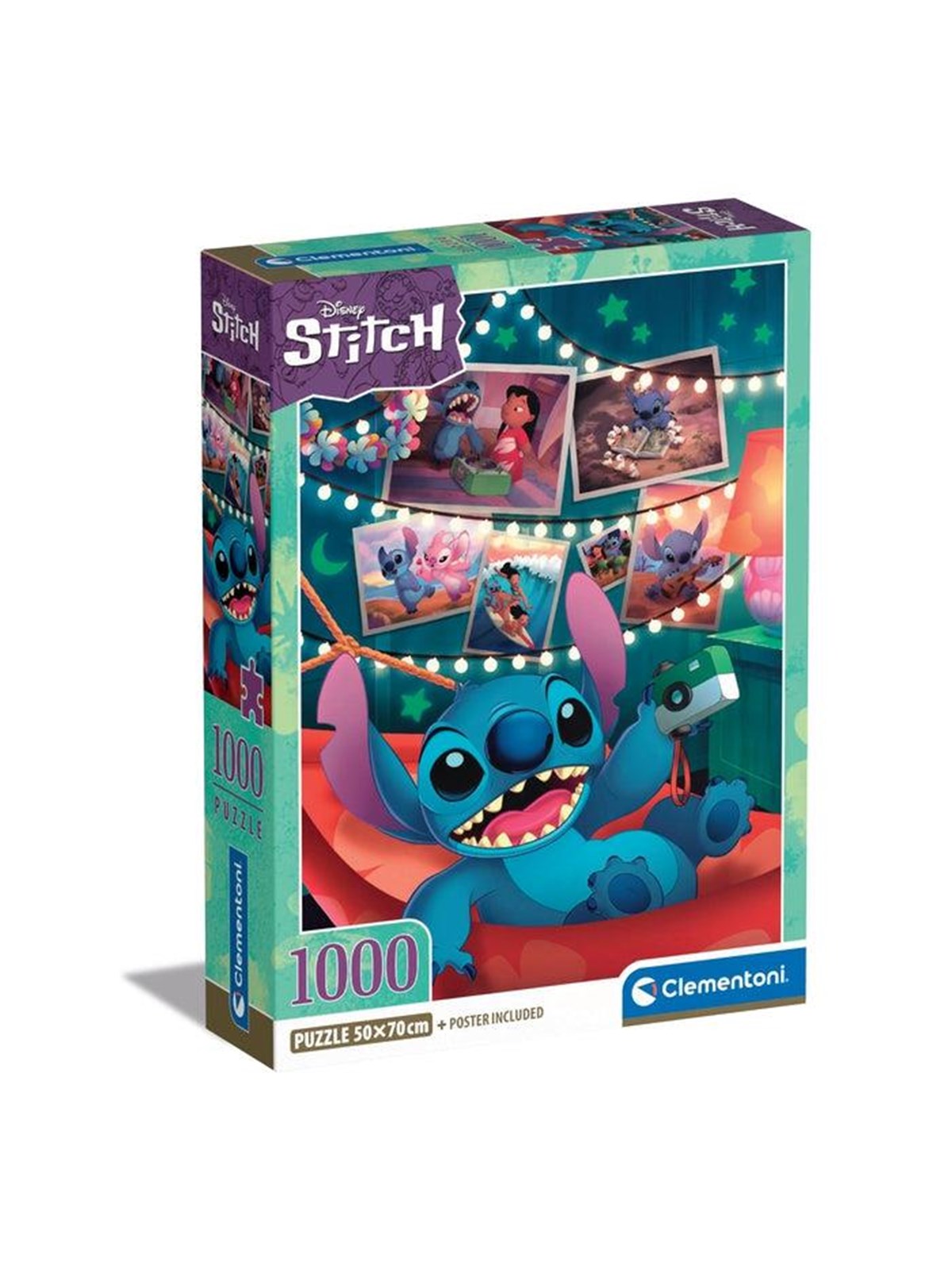 Clementoni Jigsaw Puzzle Disney Stitch 1000pcs. Floor