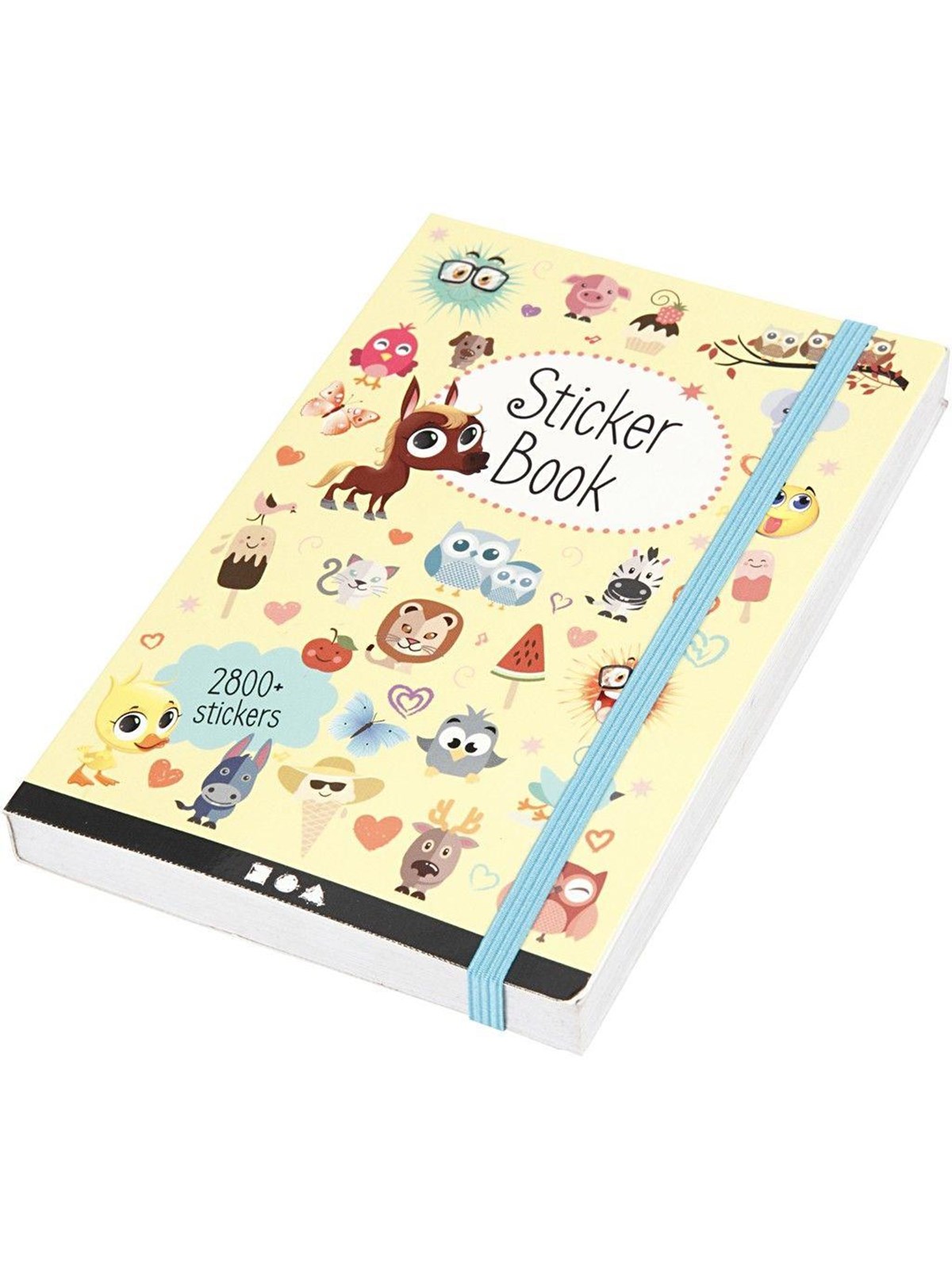Creativ Company Sticker Book with 2800+ Stickers, Kreativt Legetøj